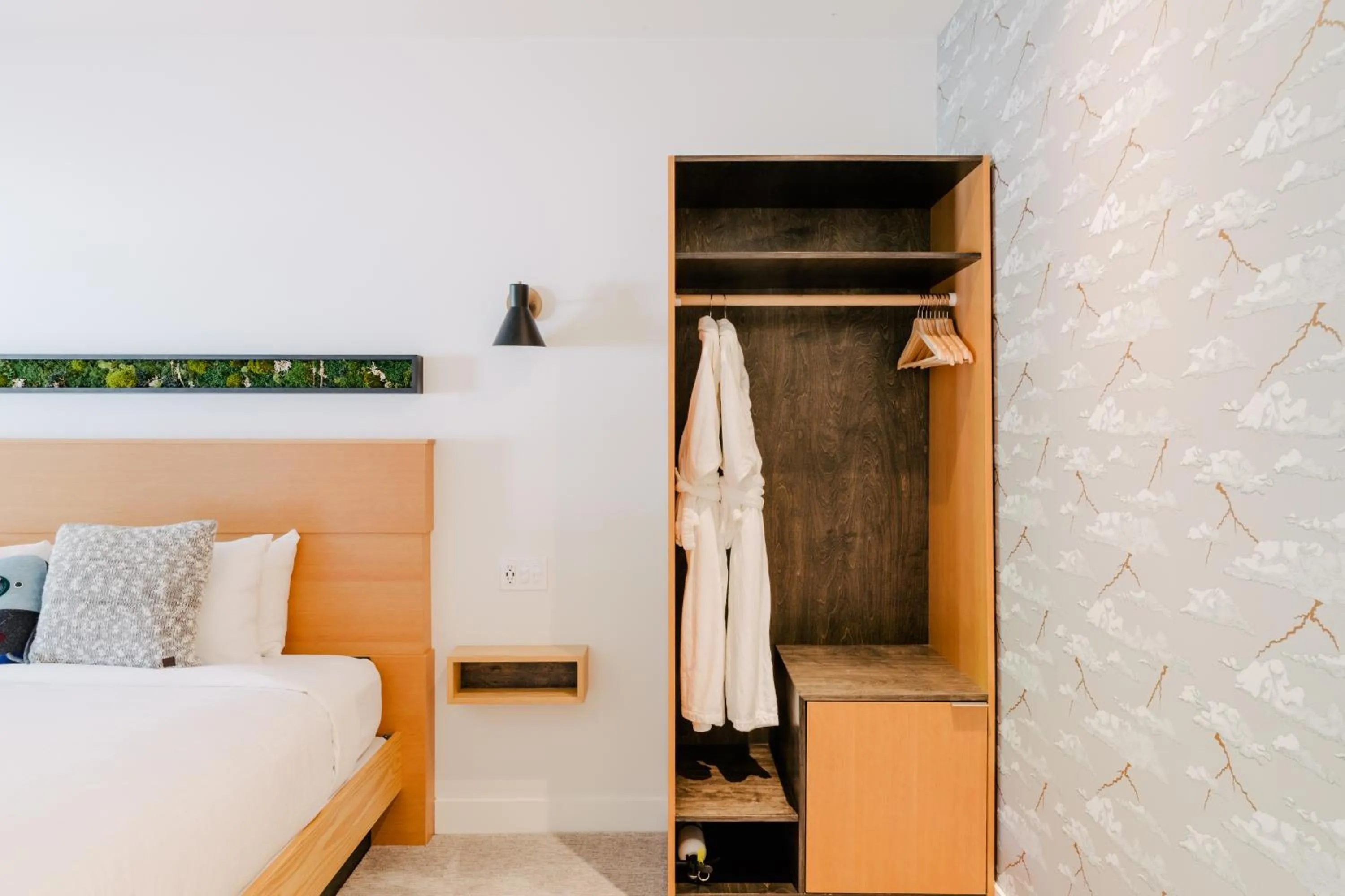 Bedroom, Bed in Pluvio restaurant and rooms