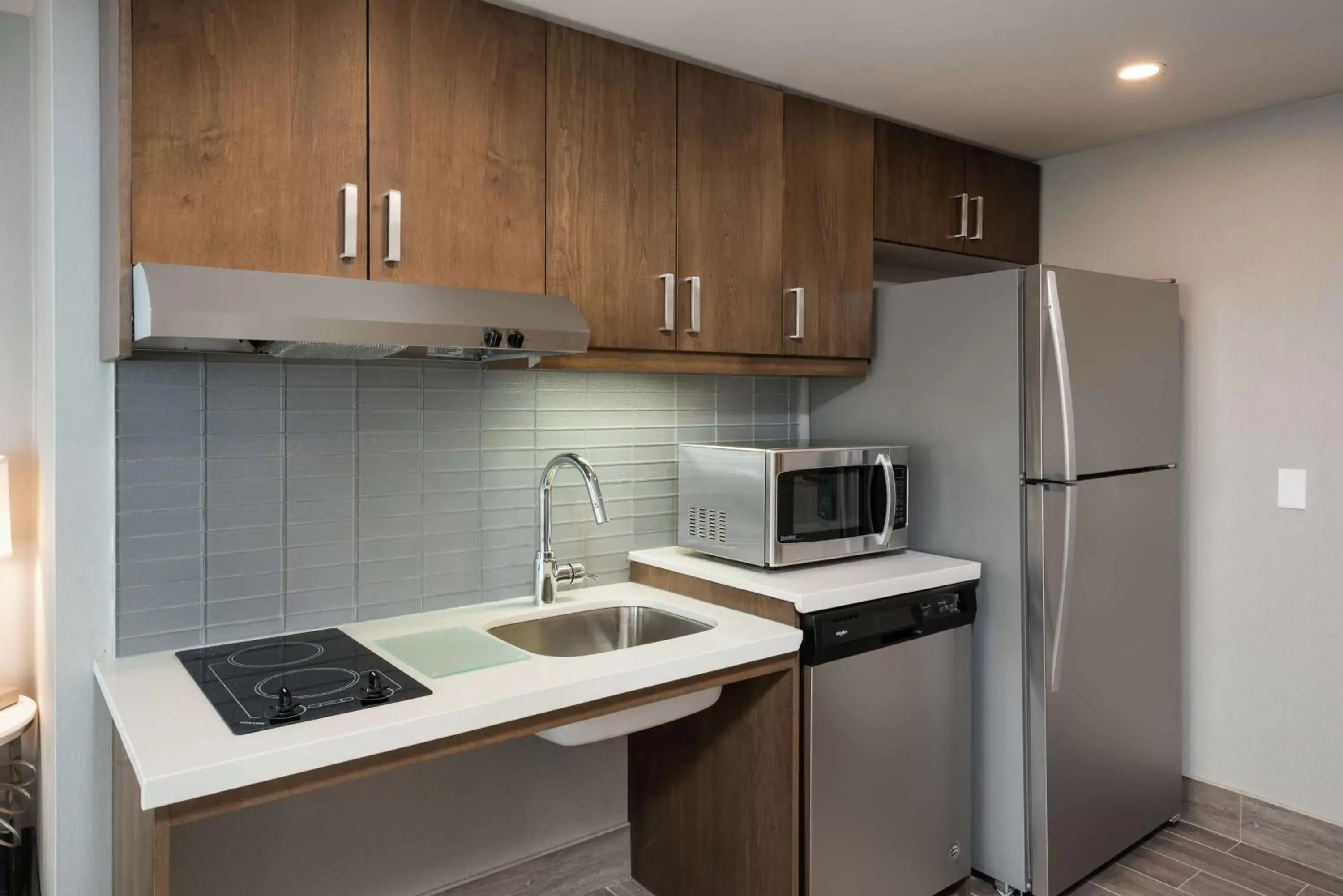 Bedroom, Kitchen/Kitchenette in Homewood Suites By Hilton Ottawa Downtown