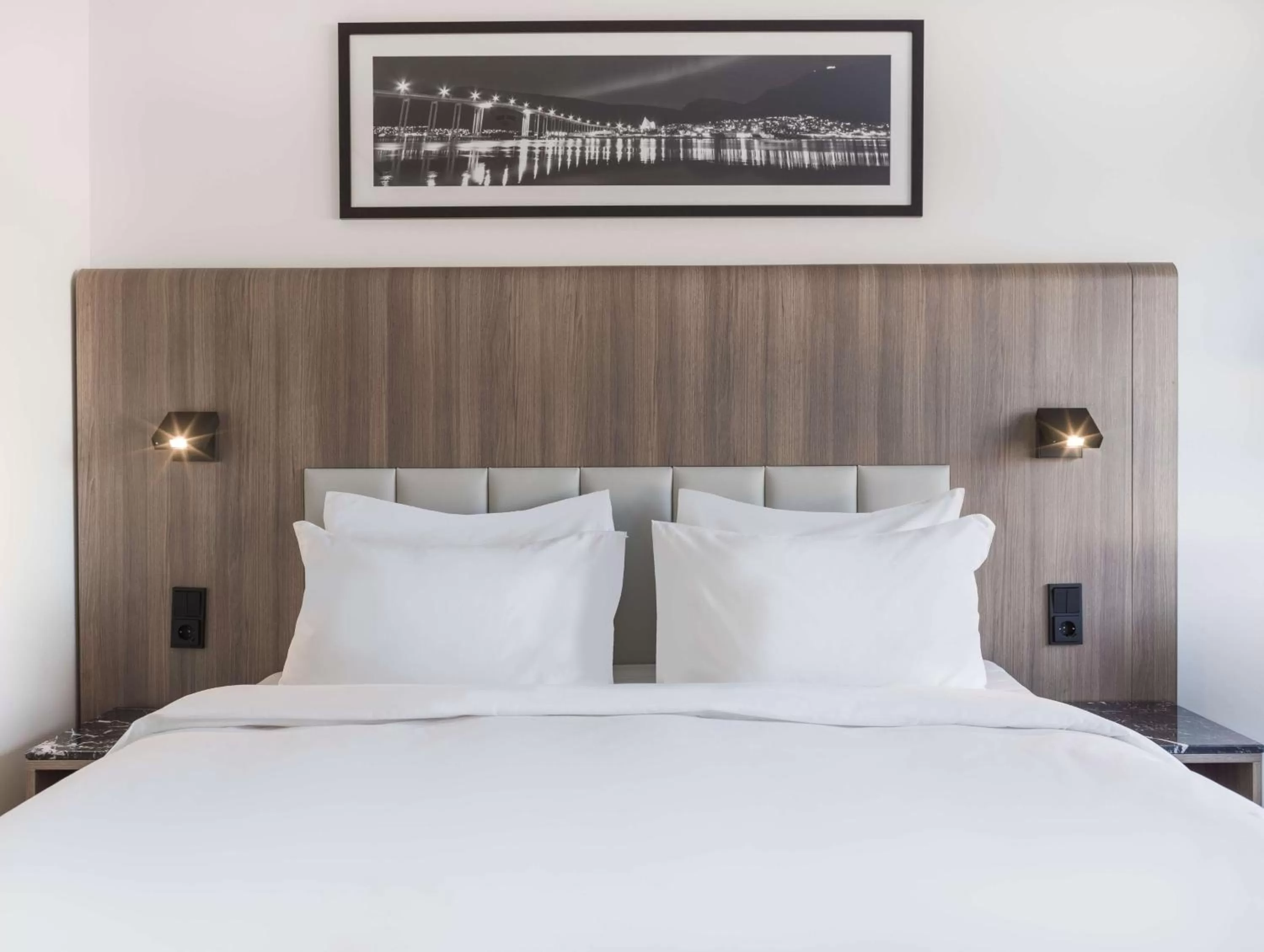 Photo of the whole room, Bed in Radisson Blu Hotel Tromsø