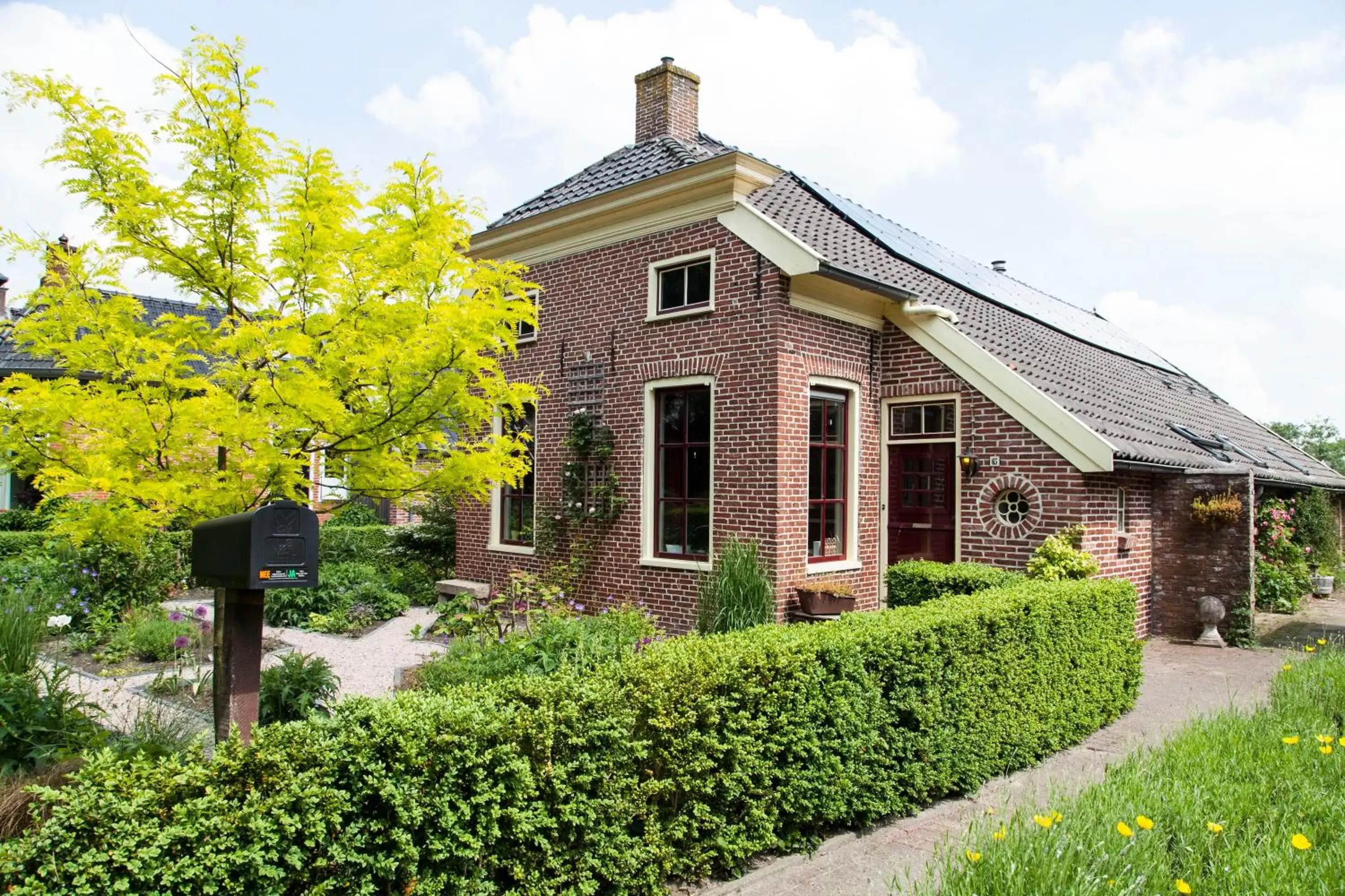 Facade/entrance, Garden in De Wiede Blik