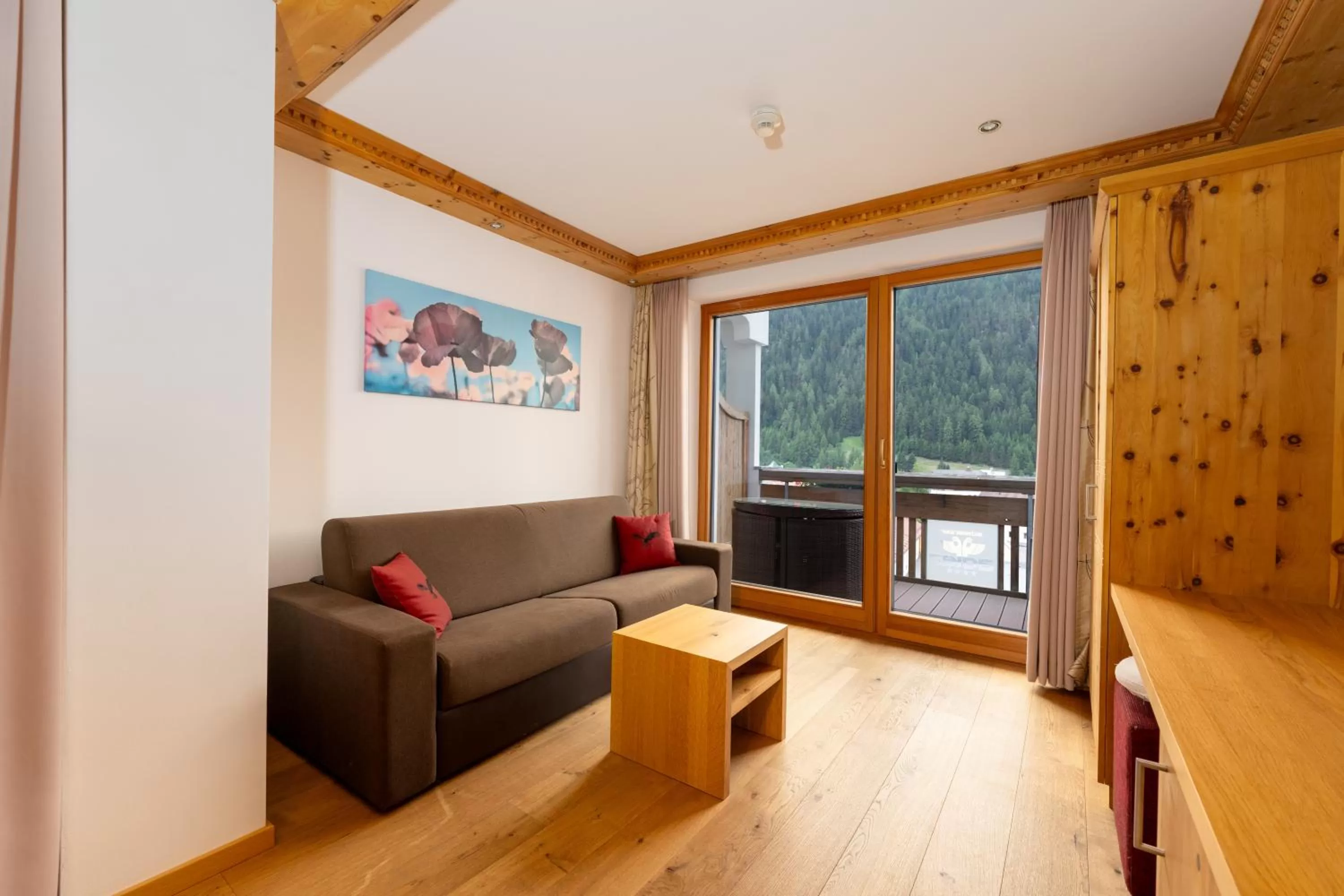 Seating area in Hotel Schwarzer Adler