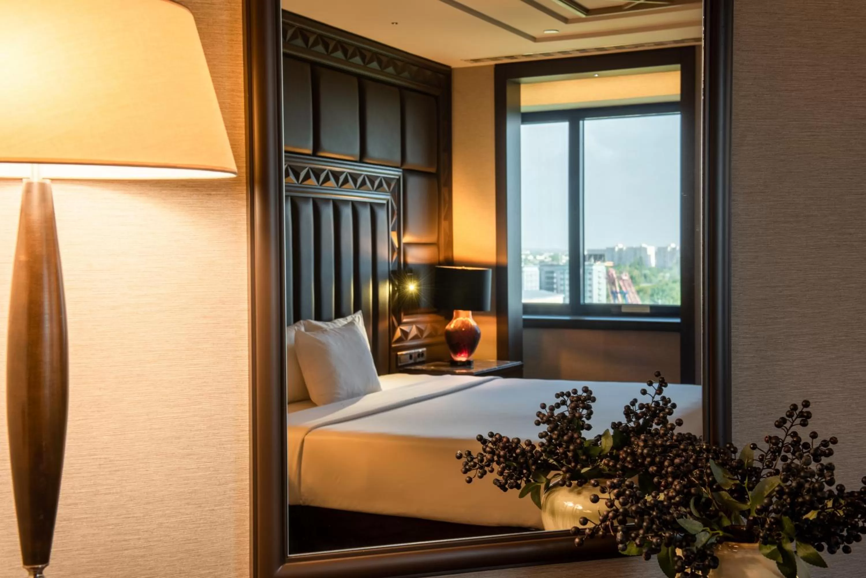 Bed in AZIMUT Grand Hotel Tashkent