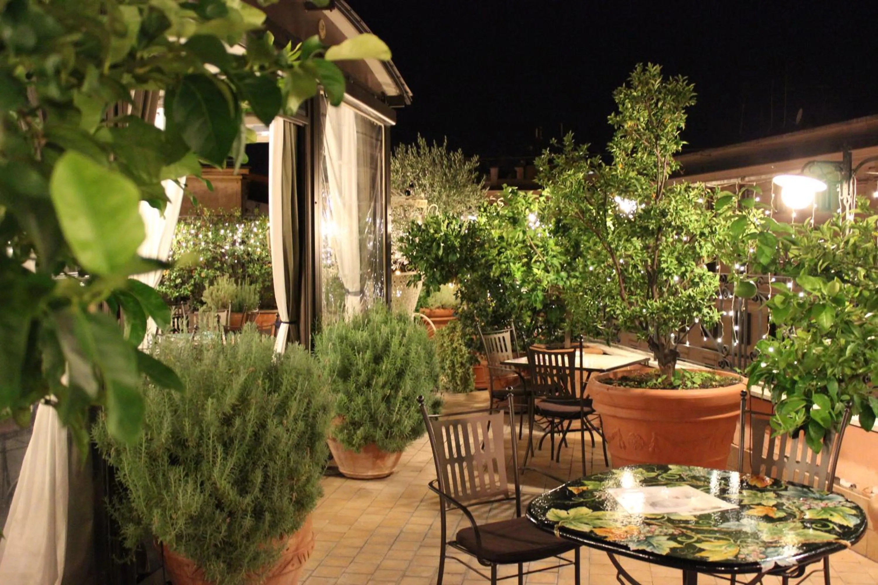 Balcony/Terrace in Hotel dei Consoli Vaticano