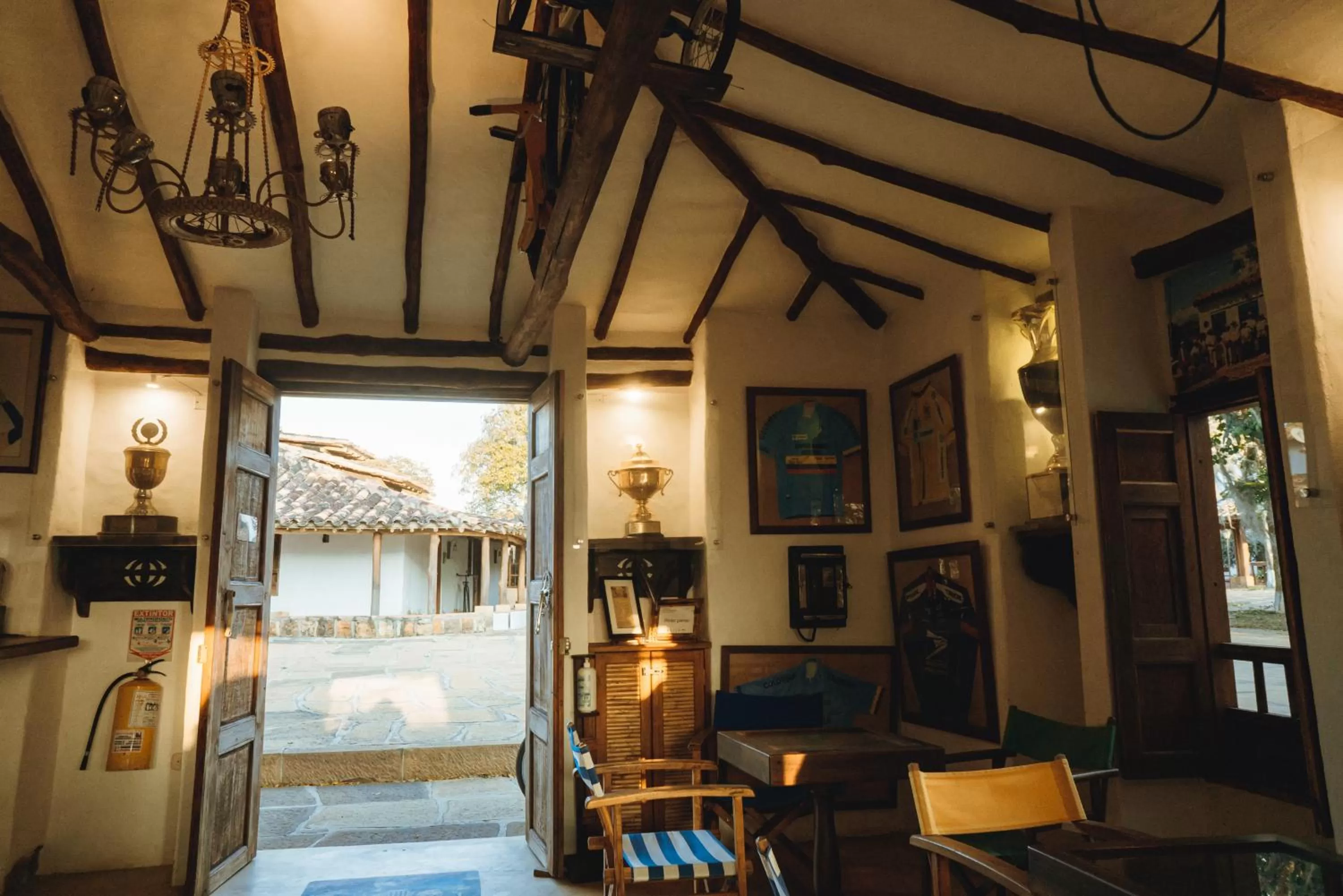 Coffee/tea facilities in Hotel Finca Buenos Aires Barichara
