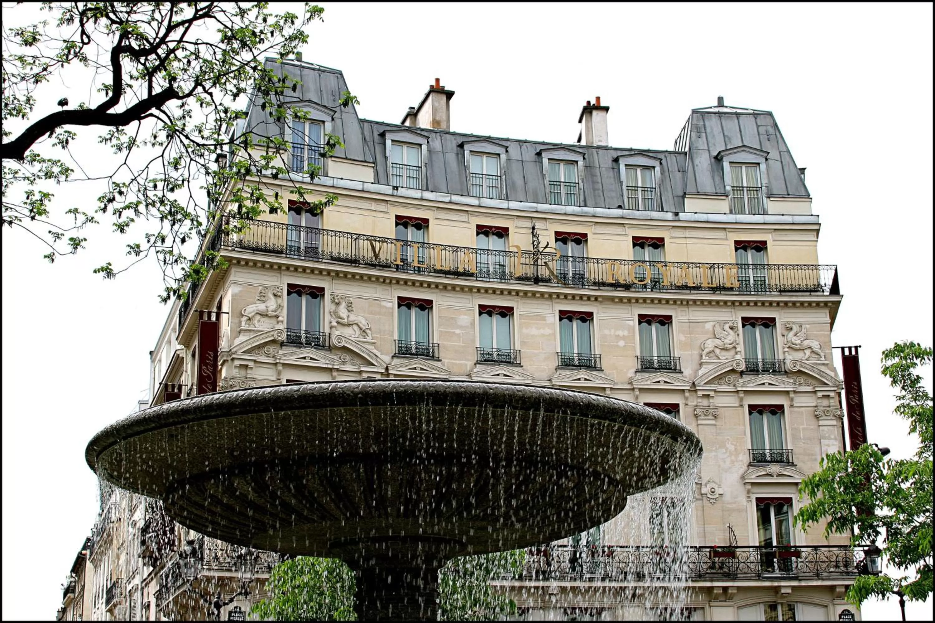 Facade/entrance in La Villa Royale