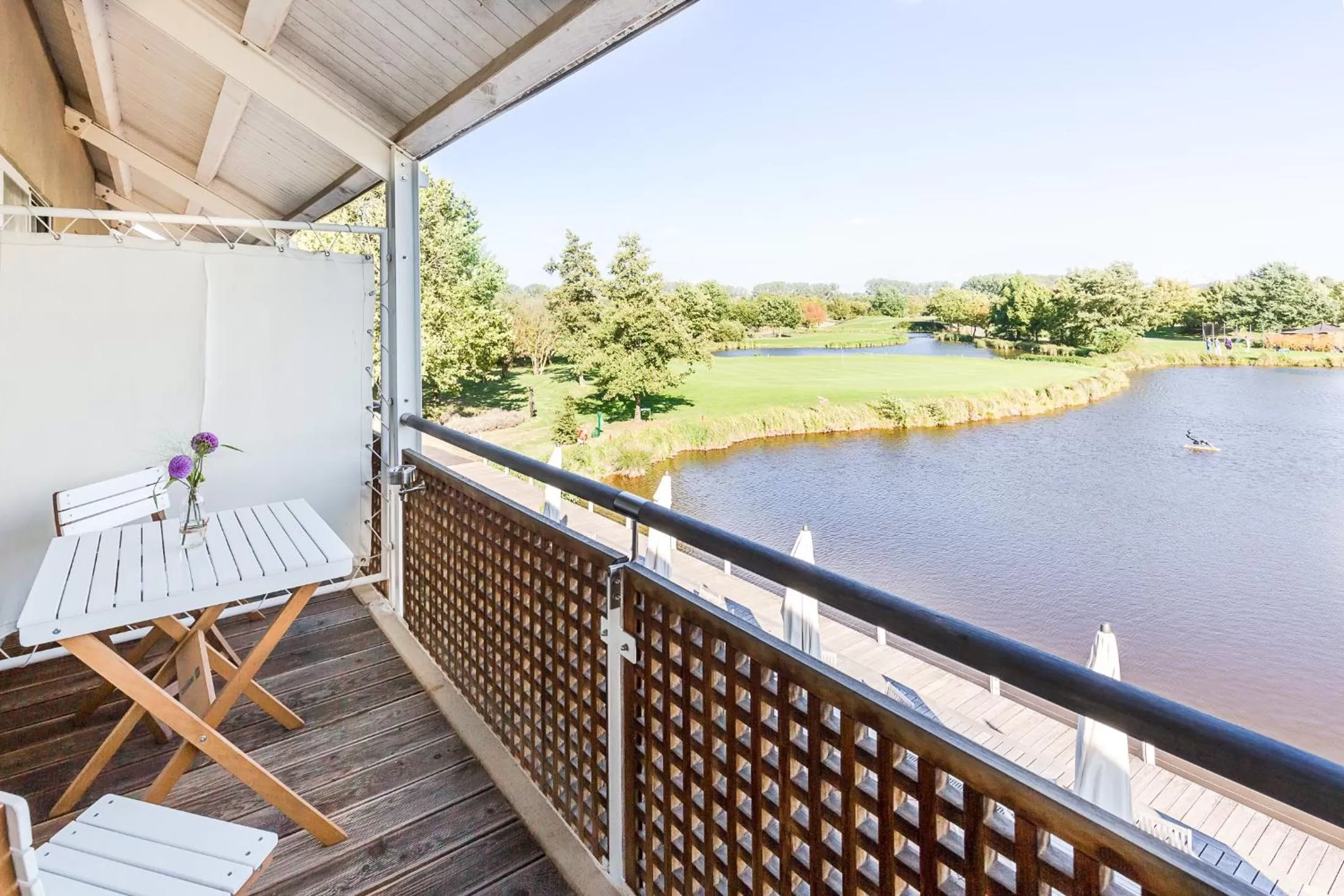 Balcony/Terrace in Golfhotel & Restaurant Lindenhof