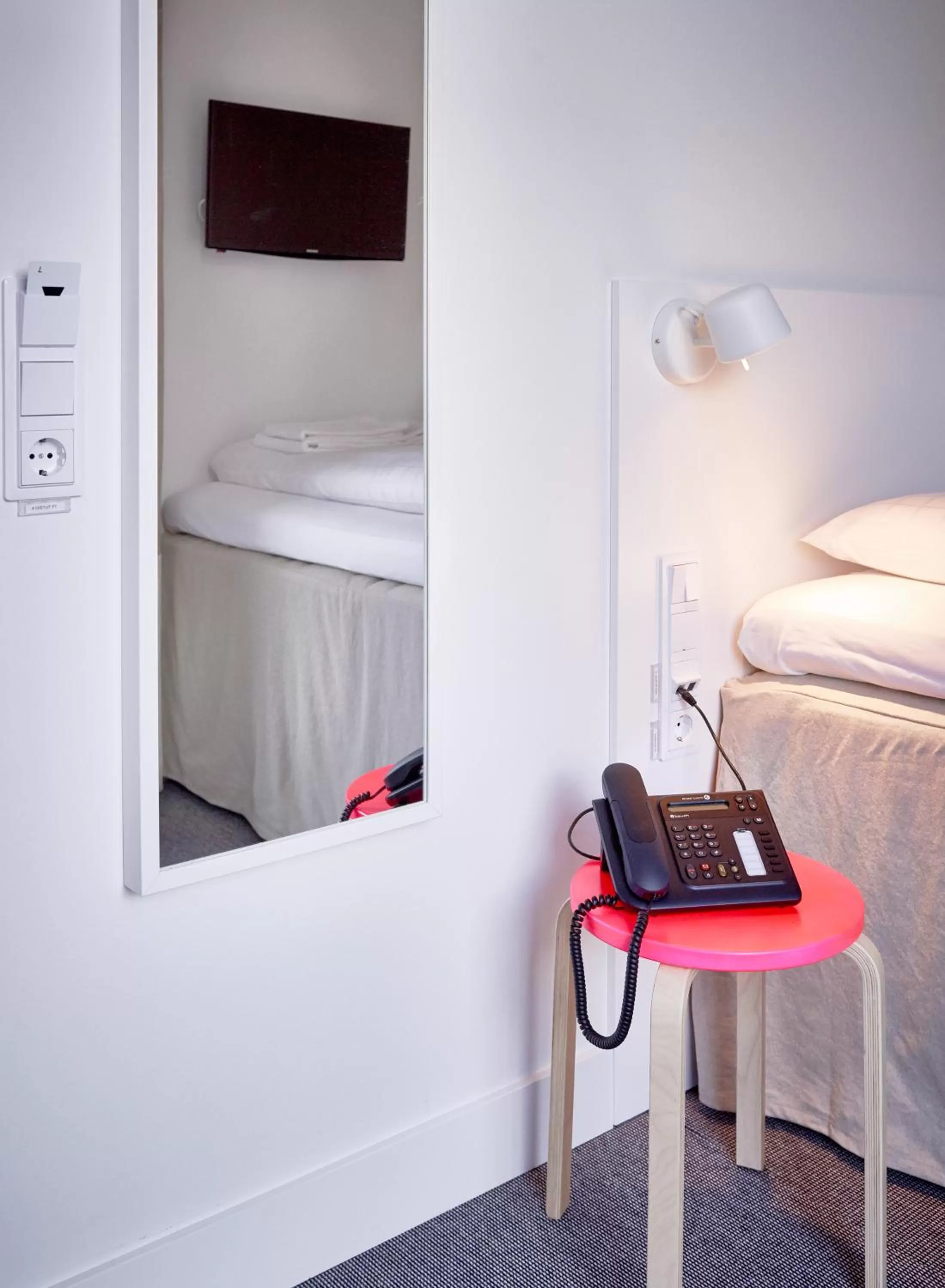 Bedroom, Bed in IKEA Hotell