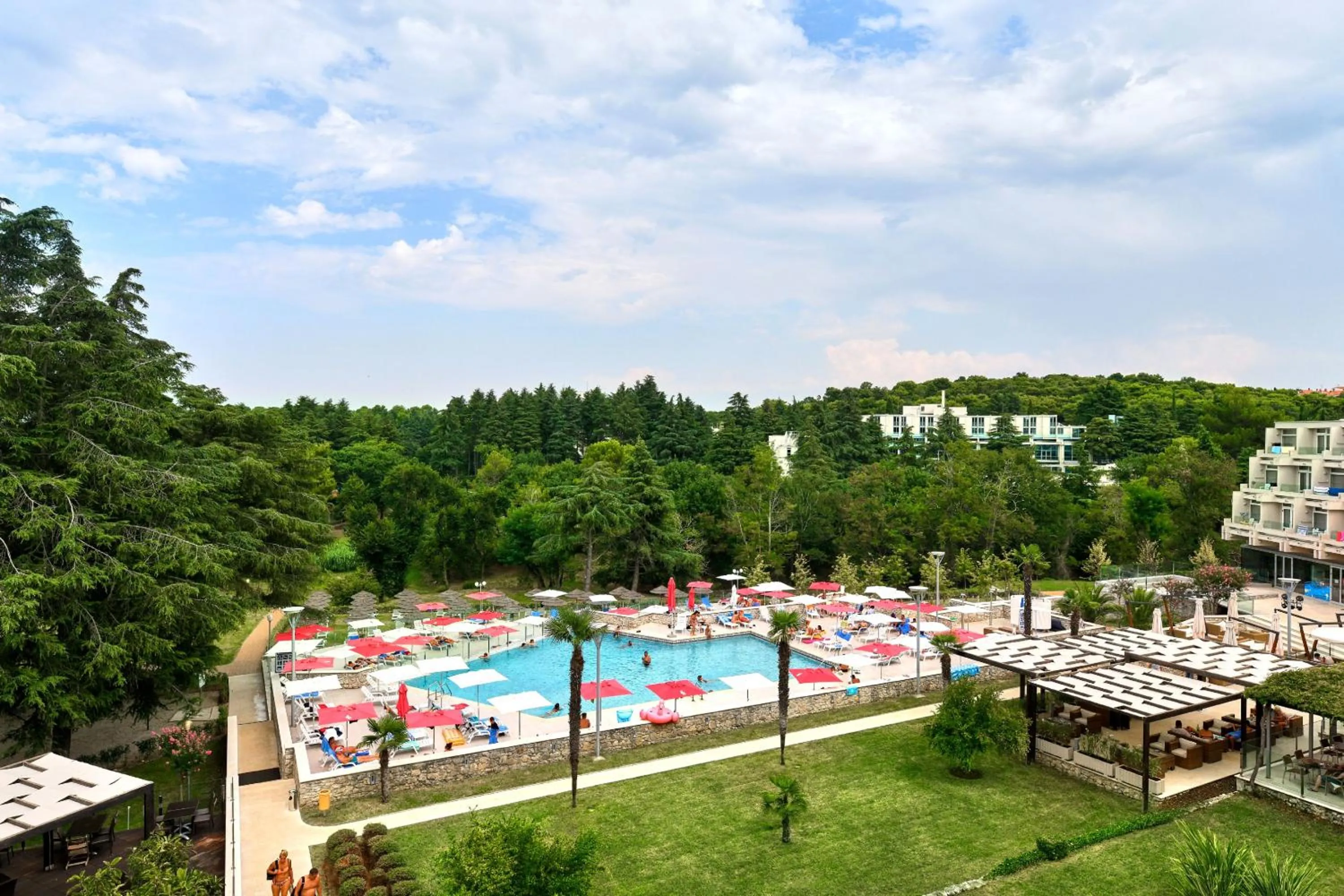 Balcony/Terrace in Hotel Mediteran Plava Laguna