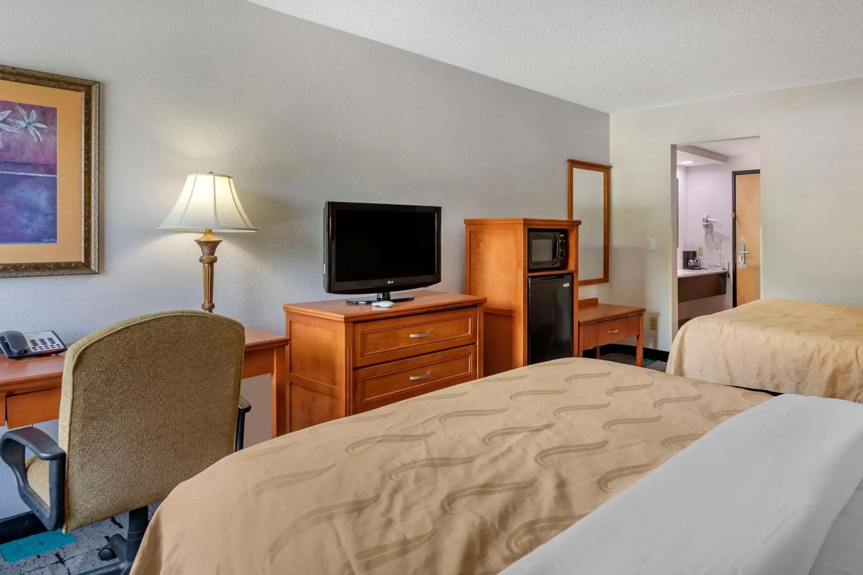 Bedroom, TV/Entertainment Center in Quality Inn & Suites Chattanooga