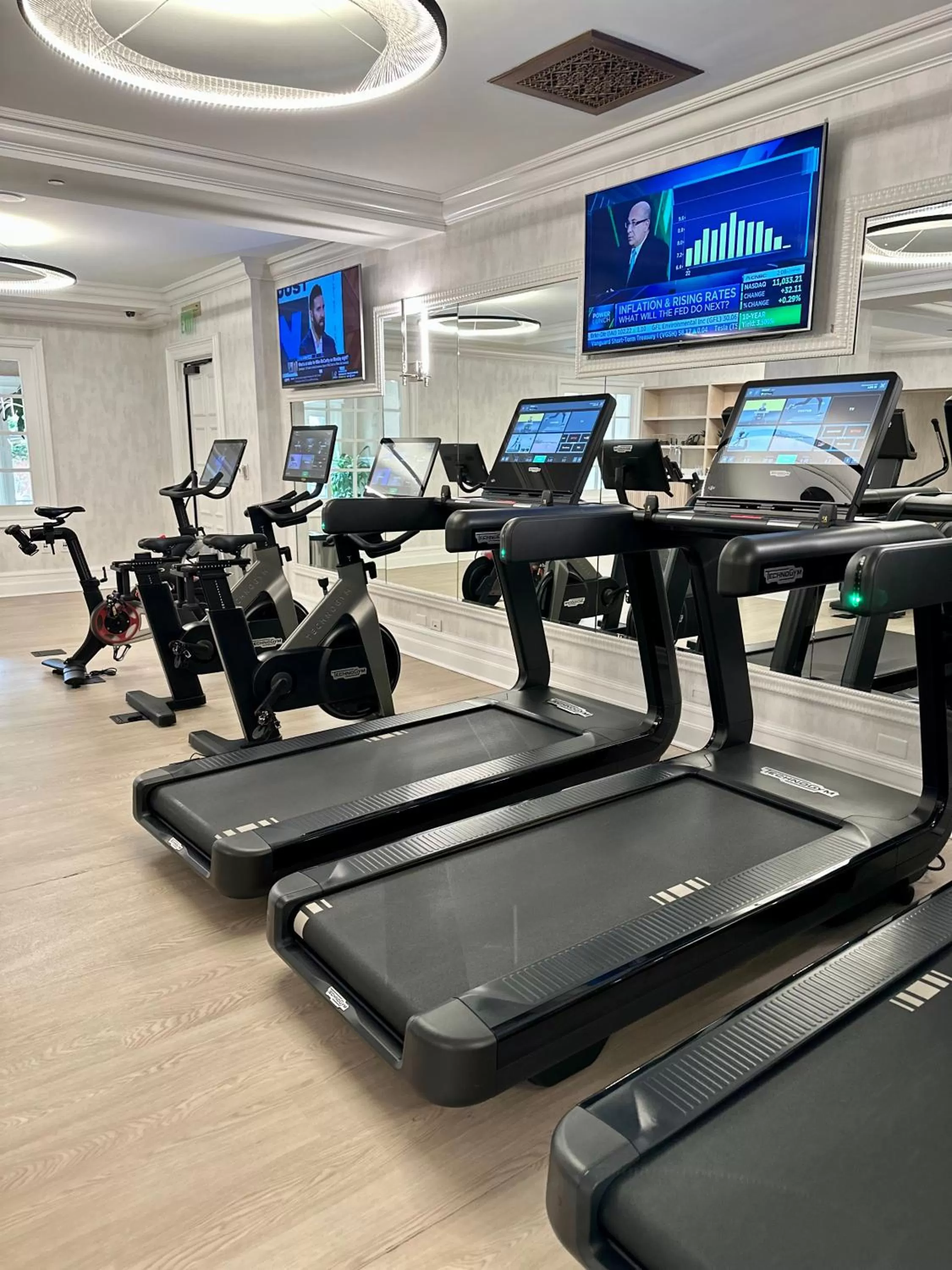 Fitness centre/facilities in Fairmont Grand Del Mar