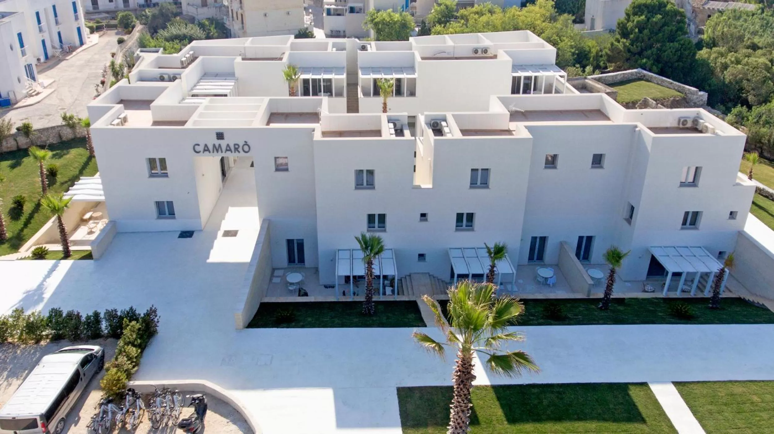 Bird's eye view in Camarò Favignana