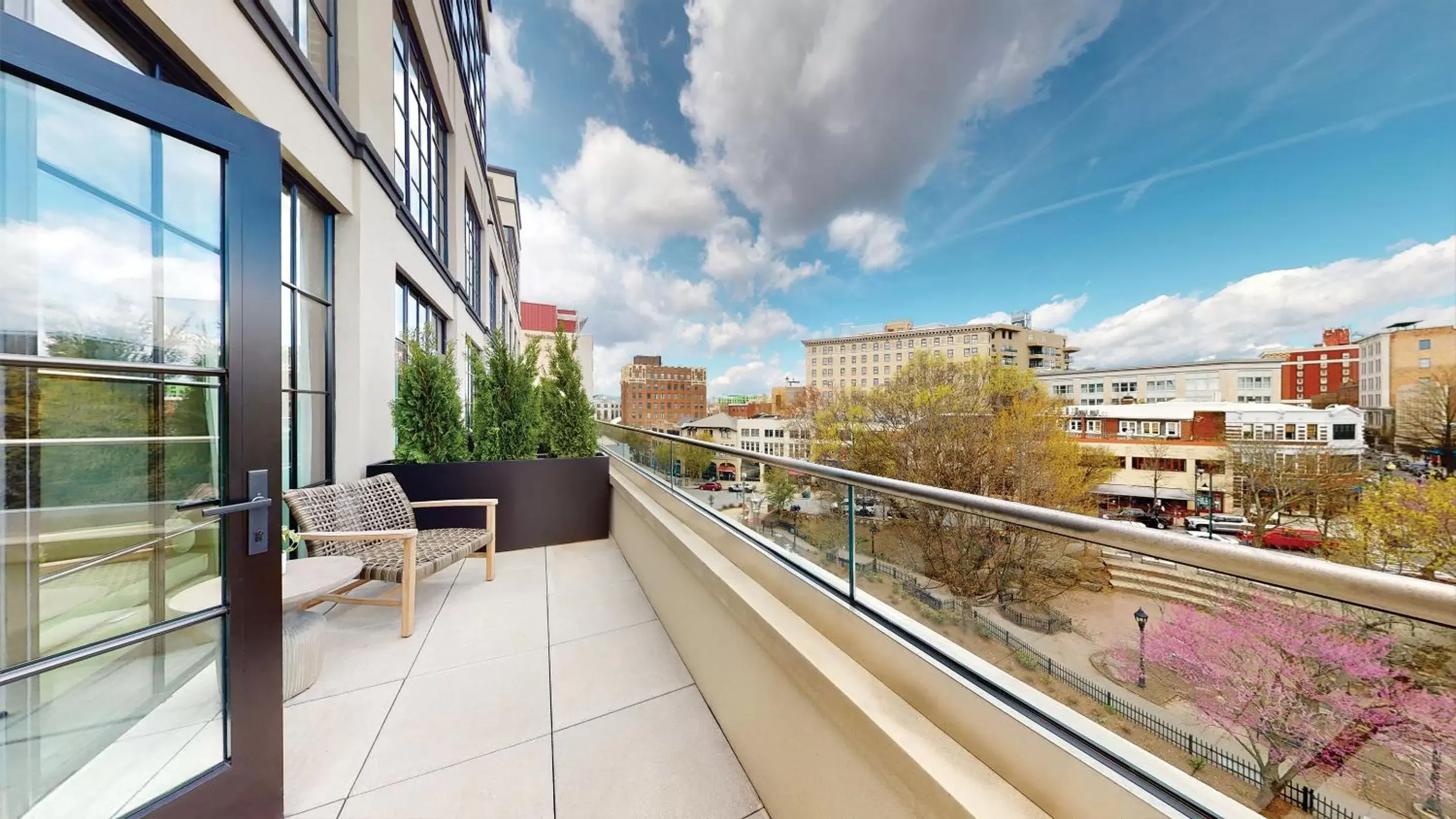 Balcony/Terrace in The Restoration Asheville