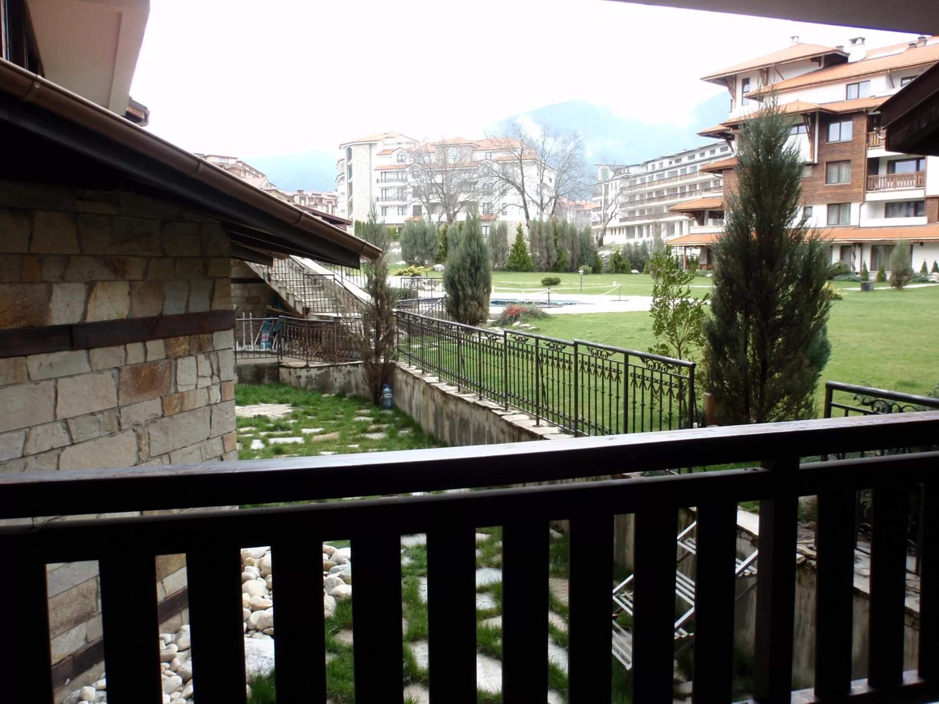 Balcony/Terrace in Bansko Royal Towers Hotel