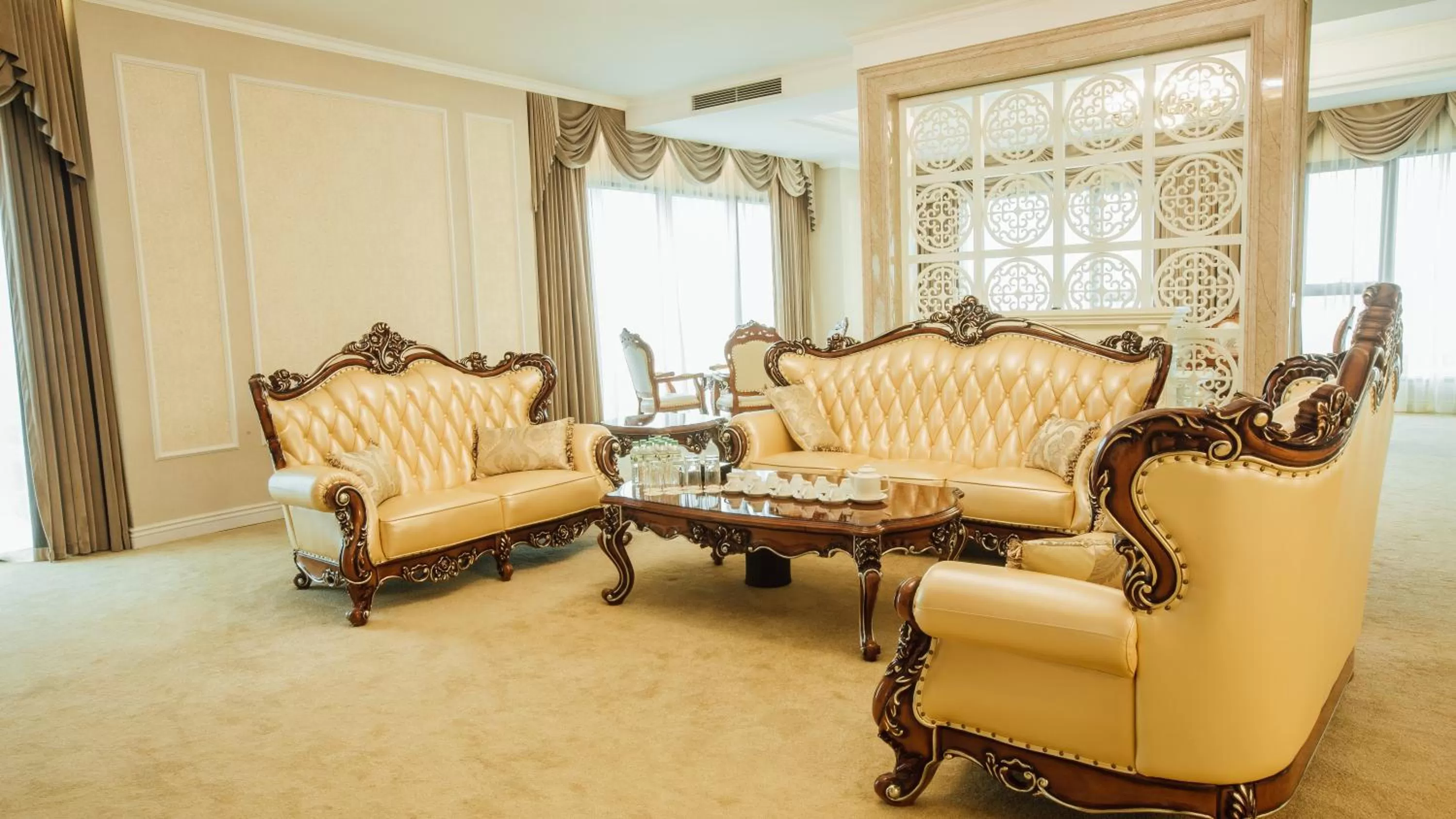 Living room in Muong Thanh Luxury Phu Tho