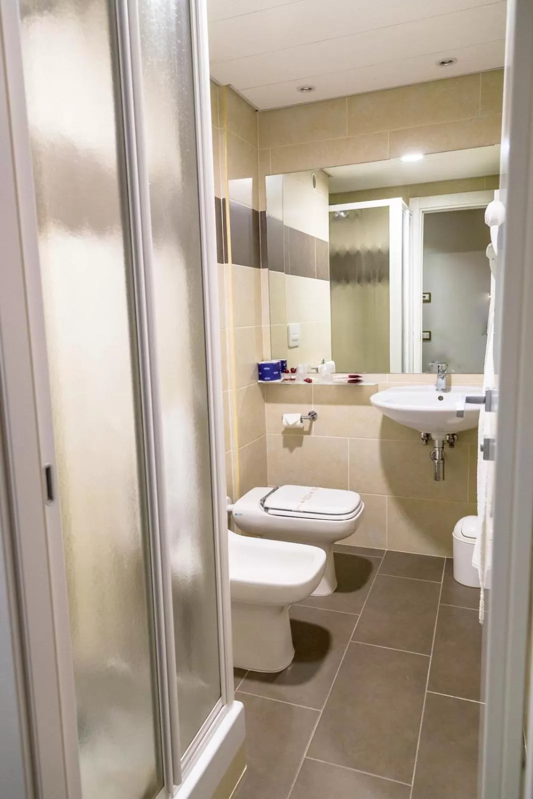 Bathroom in Hotel Pineta Palace