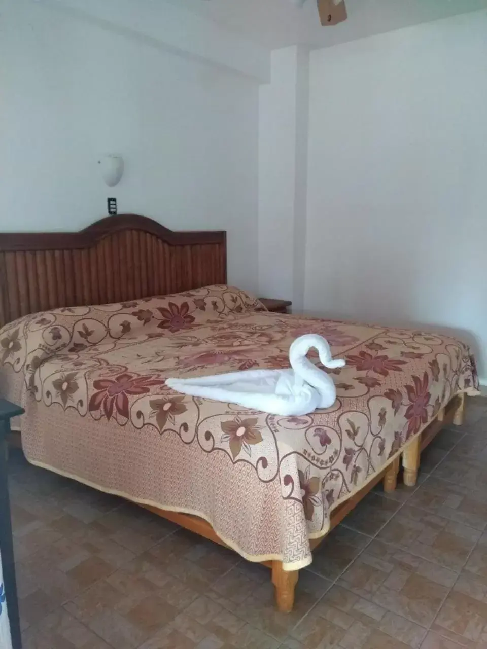 Bed in Hotel Yara