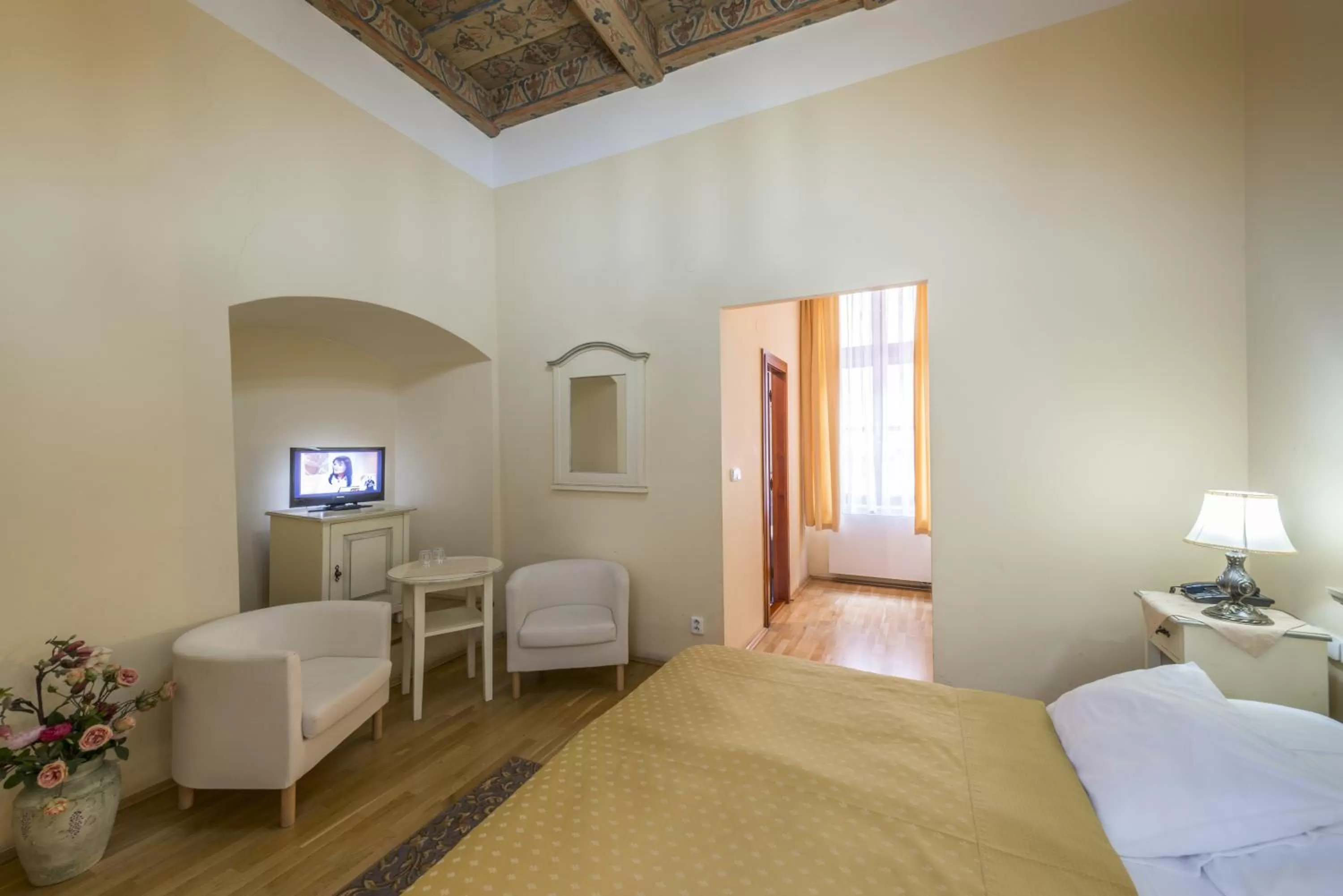 Photo of the whole room, Bed in Hotel Cerny Slon