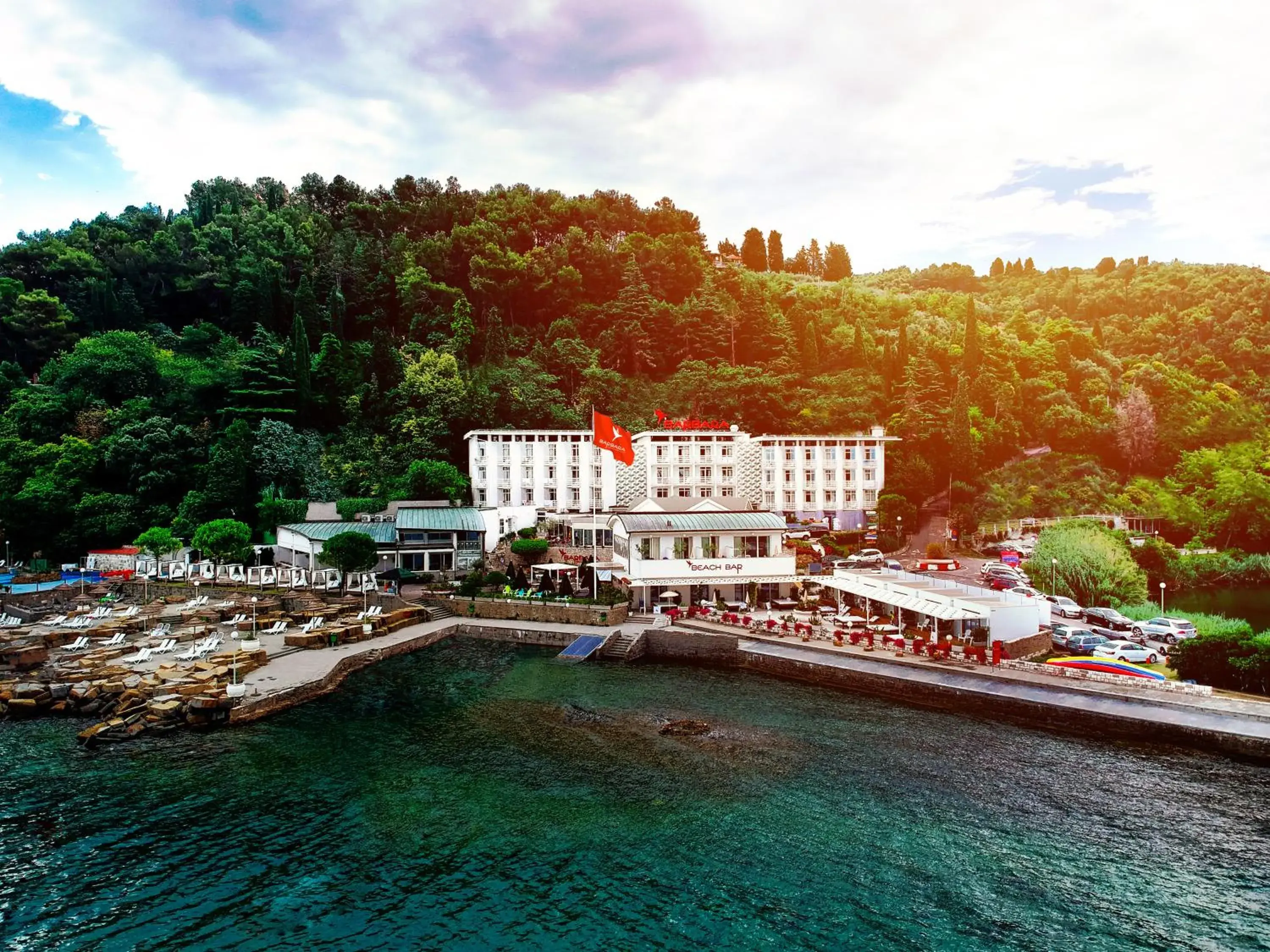 View (from property/room), Bird's-eye View in Barbara Piran Beach Hotel