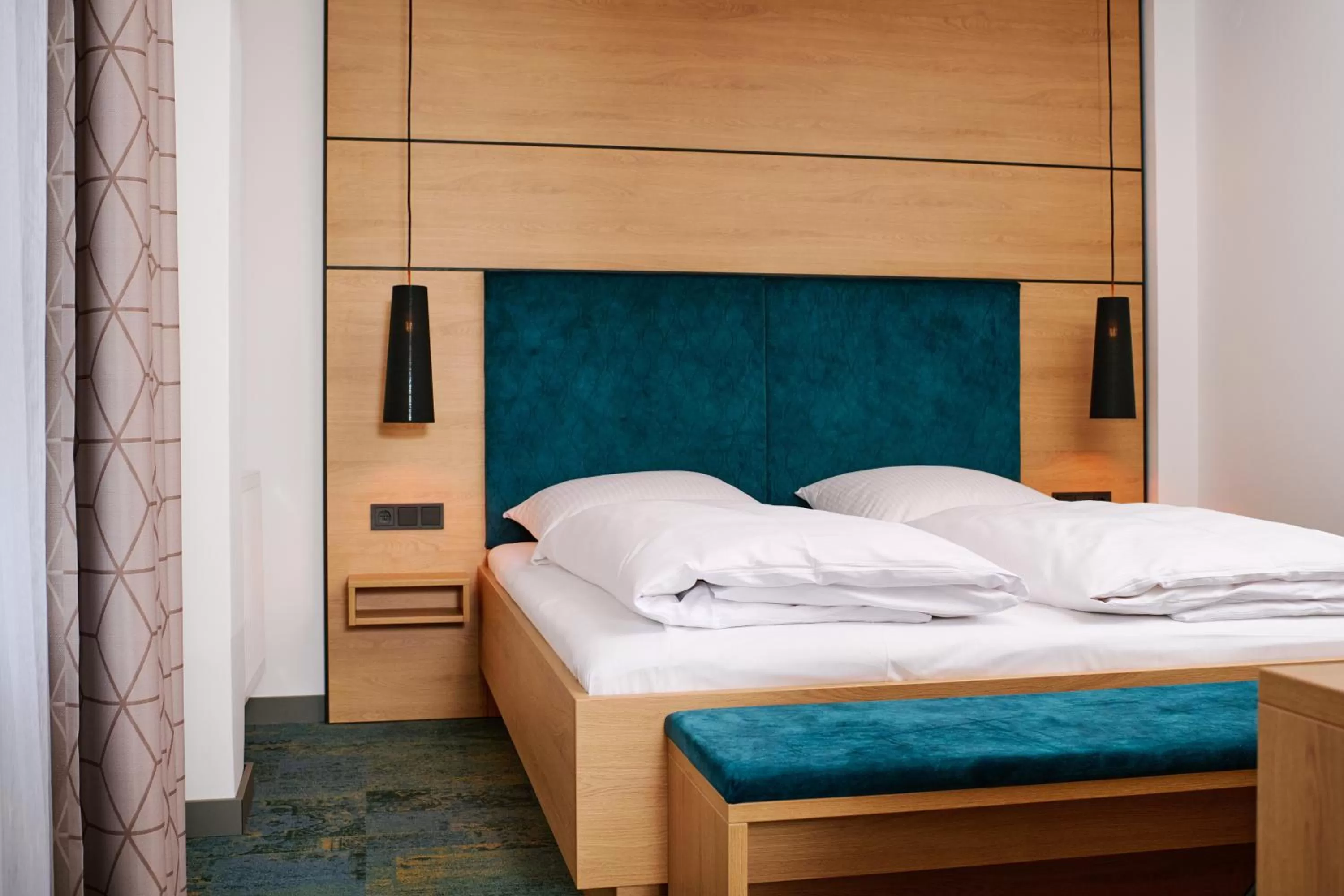 Bedroom, Bed in Hotel SCHNEIDER