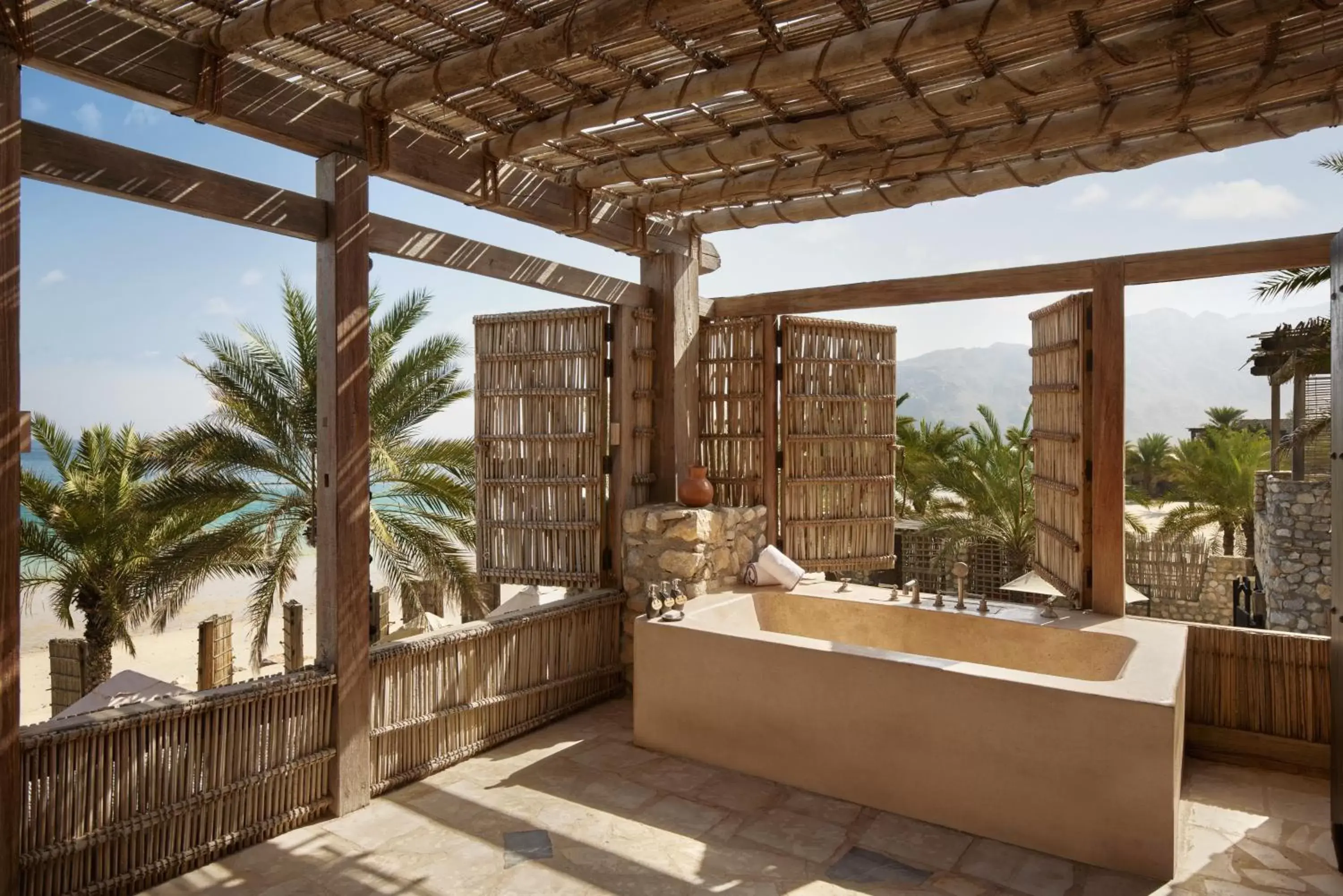 Bath in Six Senses Zighy Bay