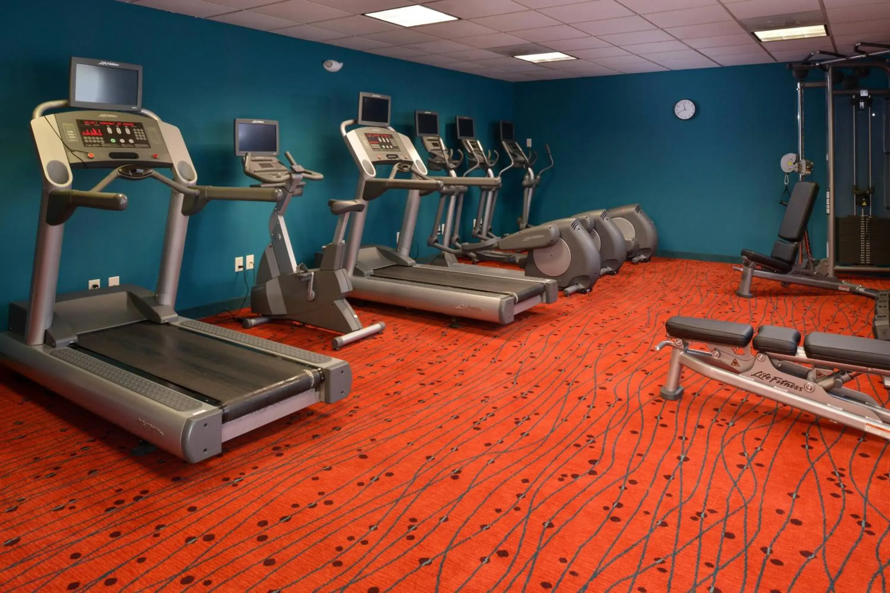 Fitness centre/facilities, Fitness Center/Facilities in Residence Inn by Marriott Dayton Troy