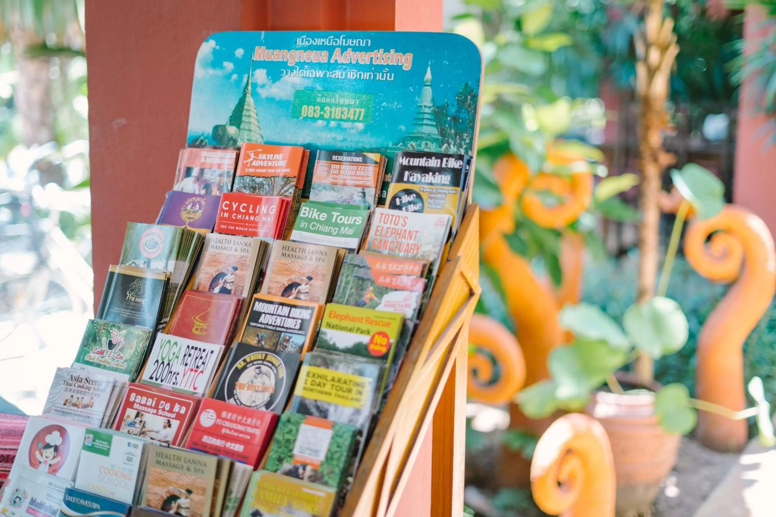 Lobby or reception in The Opium Chiang Mai