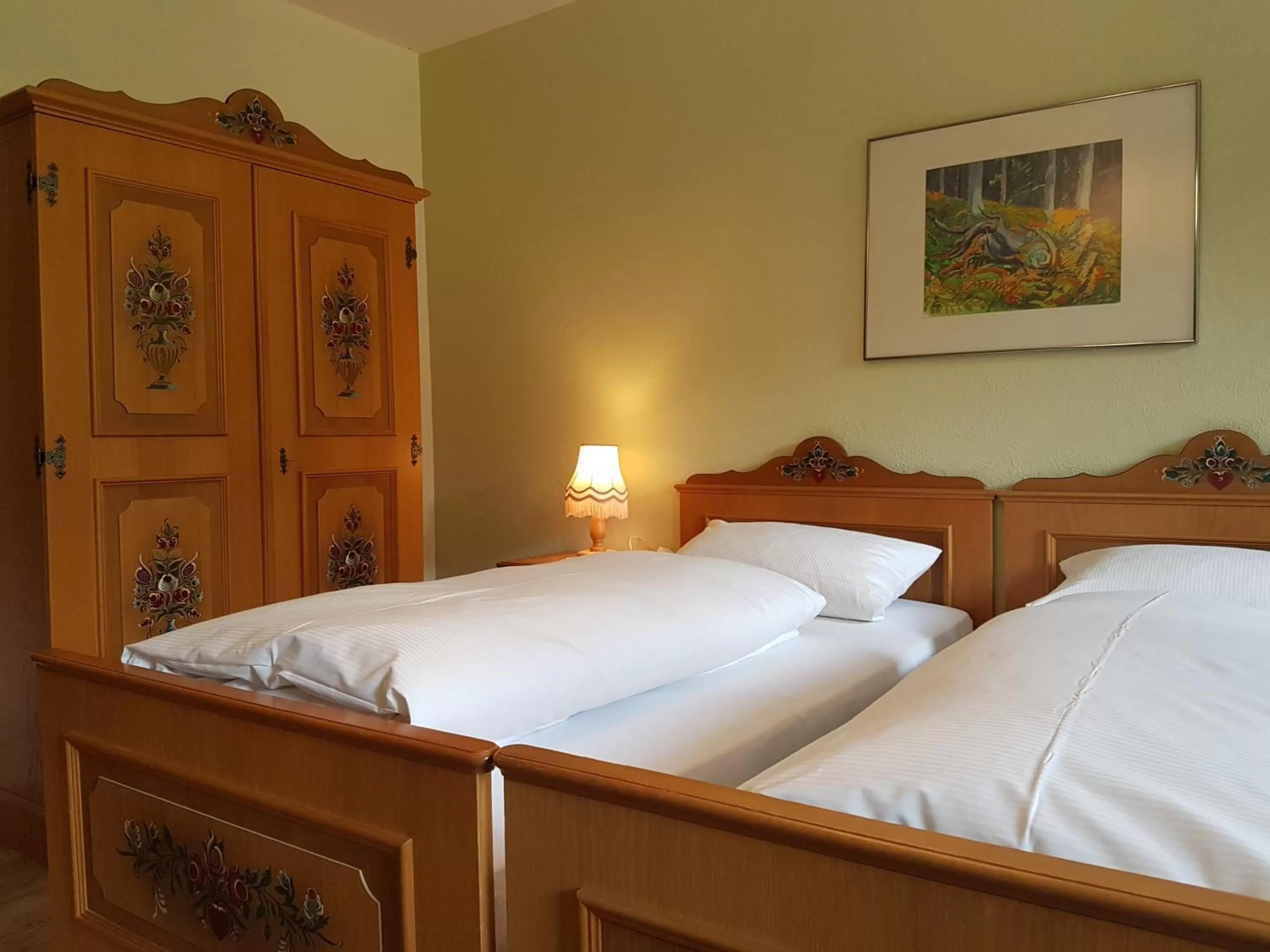 Bed in Hotel Landhaus Sonnenhof