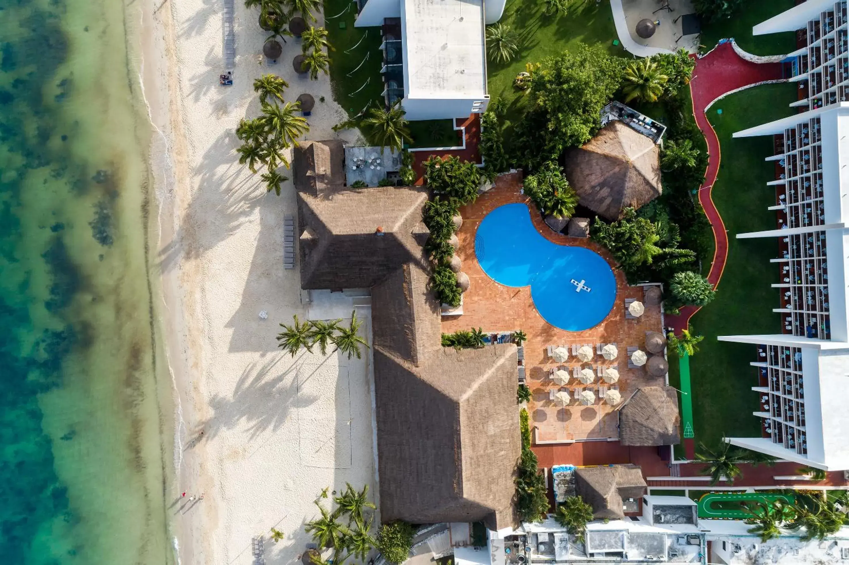 Property building, Bird's-eye View in Melia Cozumel All Inclusive