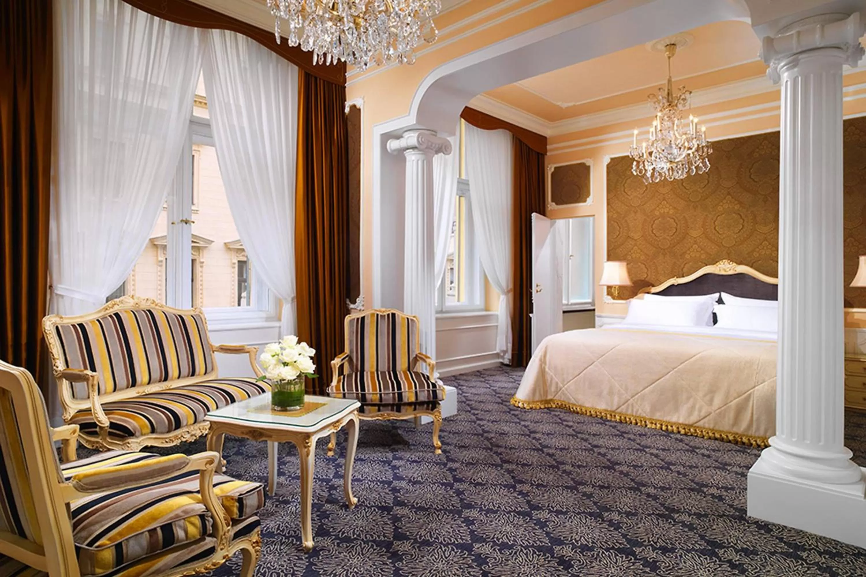 Photo of the whole room, Bed in Hotel Imperial, a Luxury Collection Hotel, Vienna
