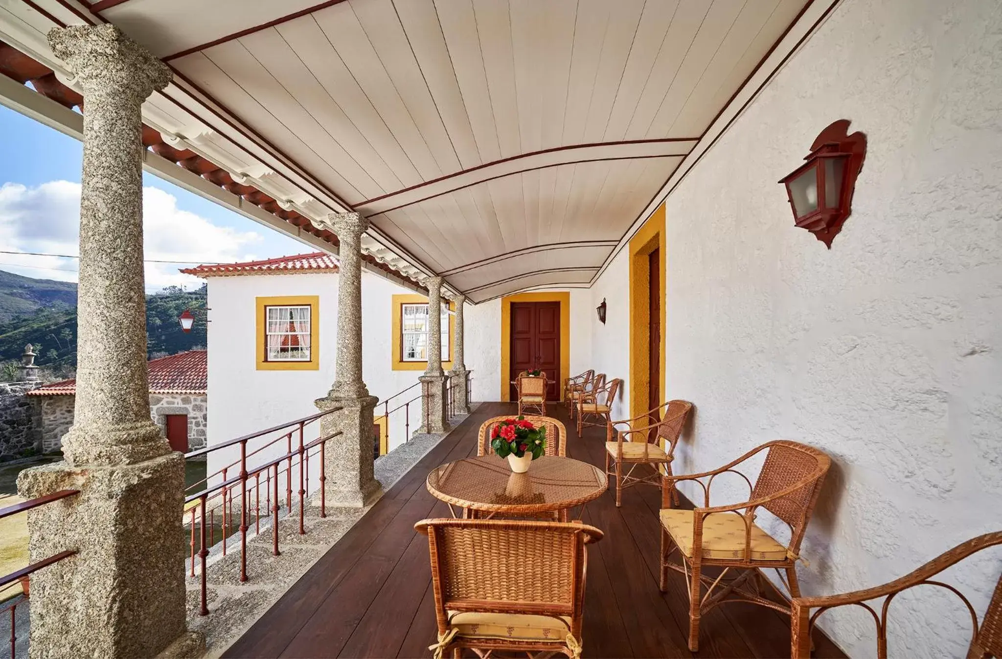 Balcony/Terrace in Casa da Portela de Sampriz