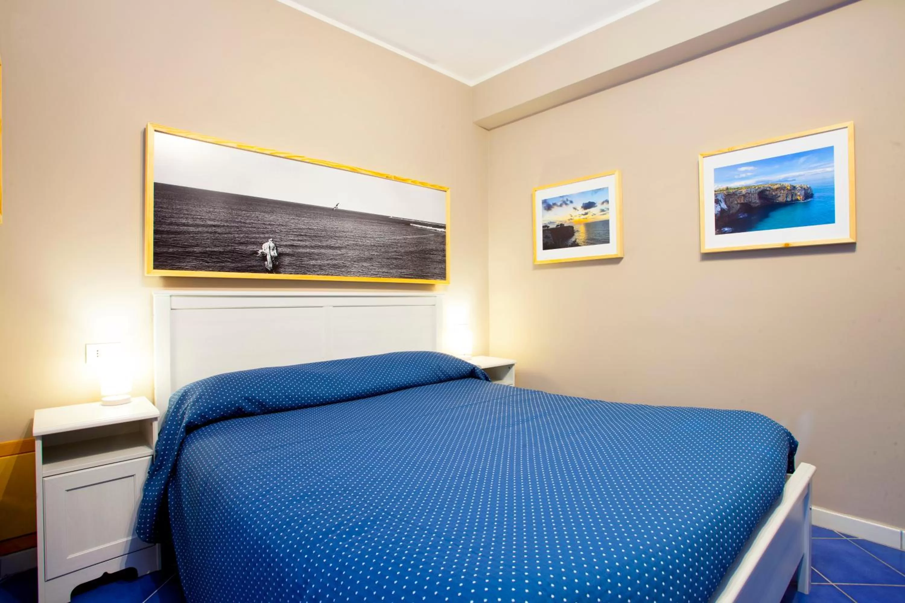 Bed in TerraSole Bakery B&B