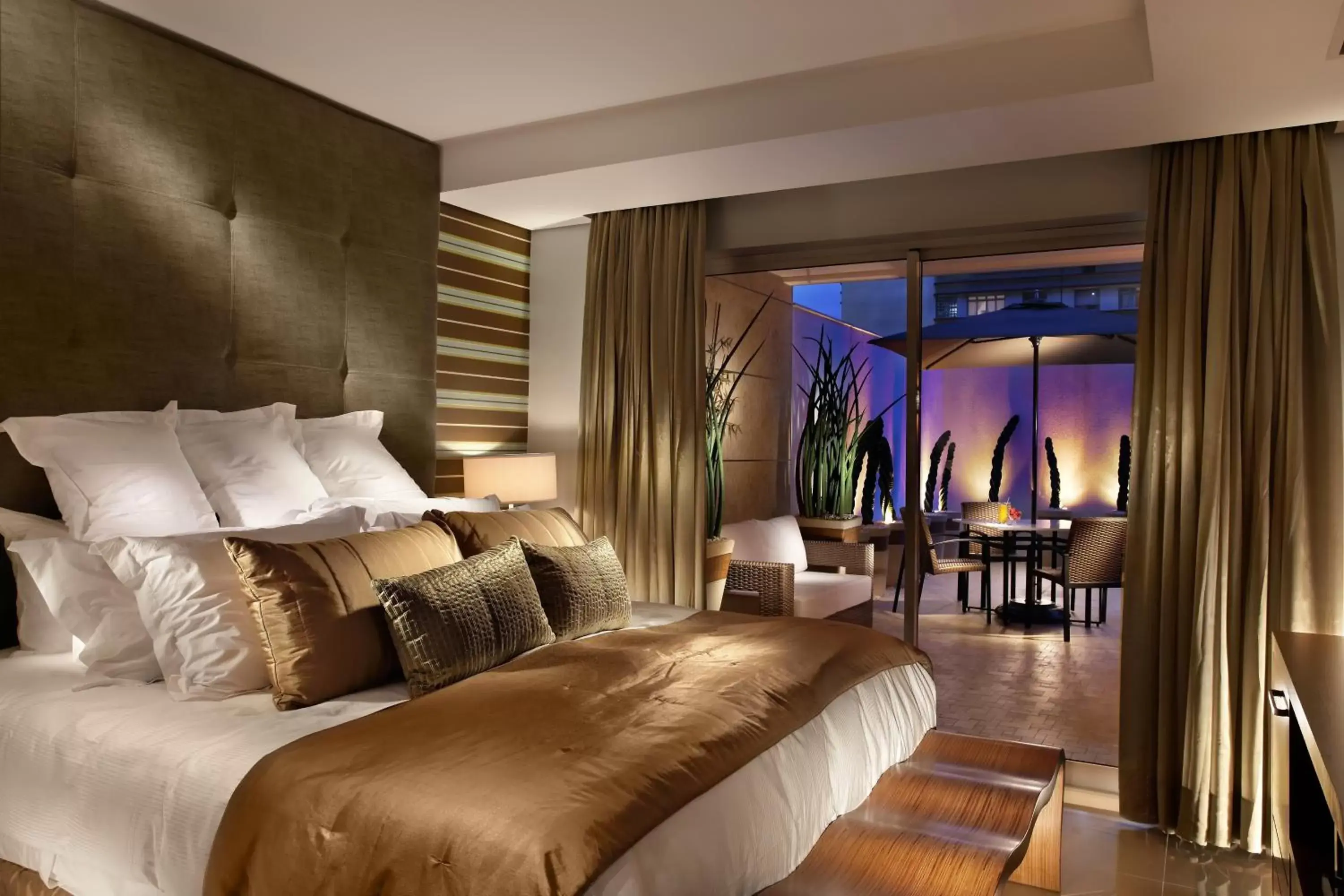 Bedroom in Parque Balneário Santos by Atlantica Hotels