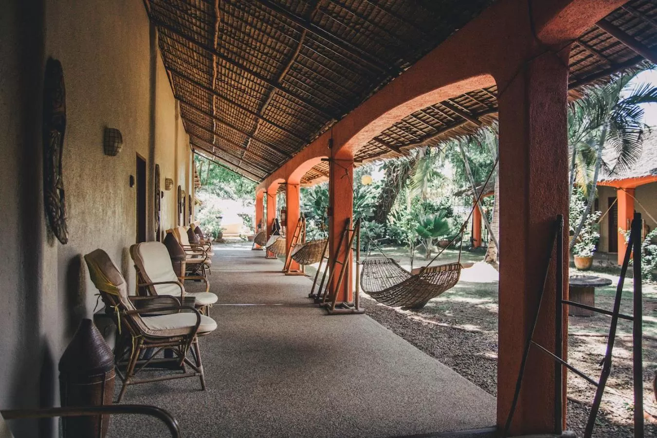 Patio in Hibiscus Garden Resort