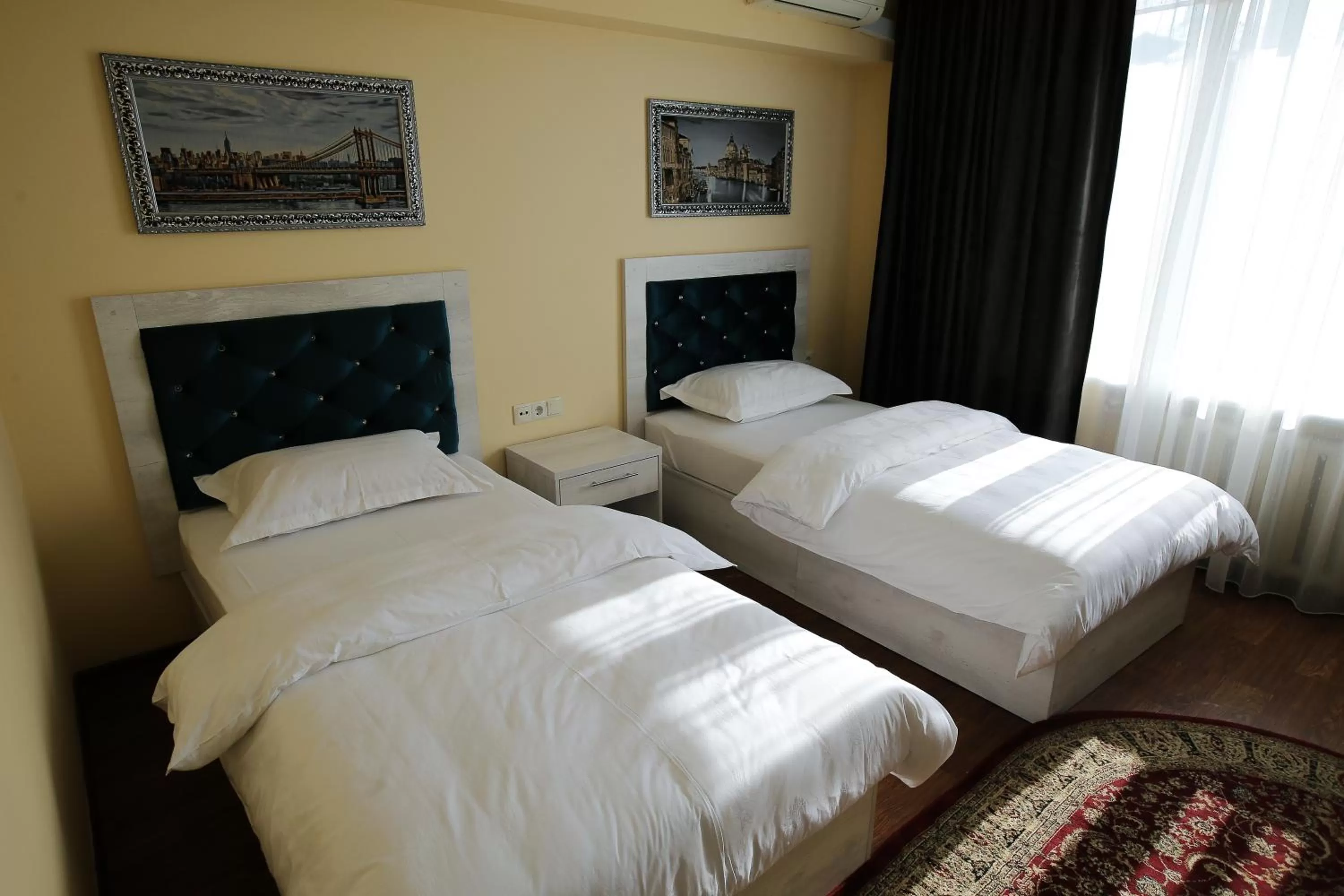Bed in Altai Business Hotel