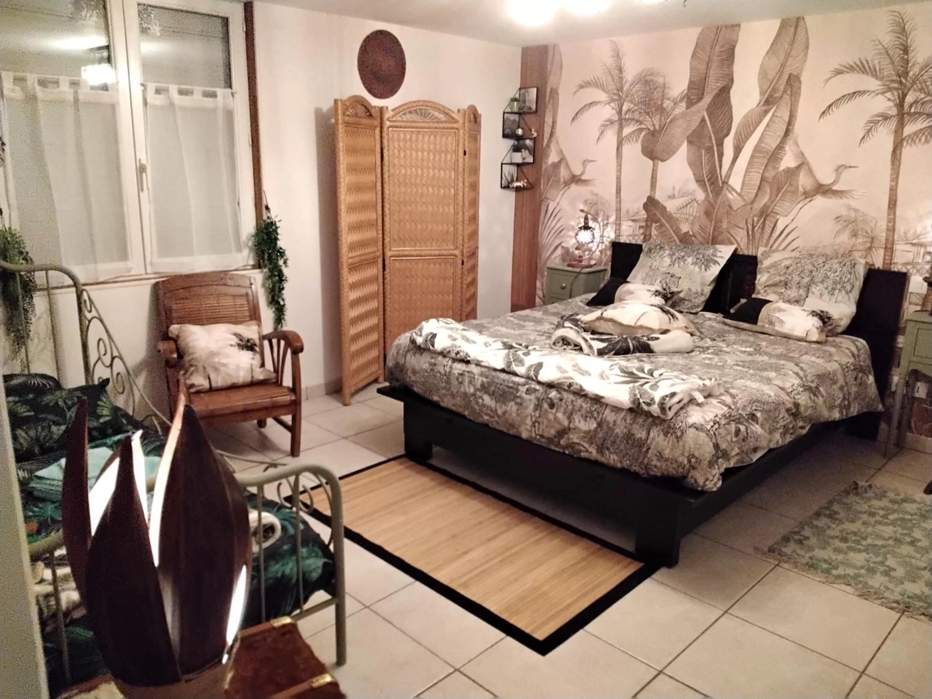 Bed in O tour du monde