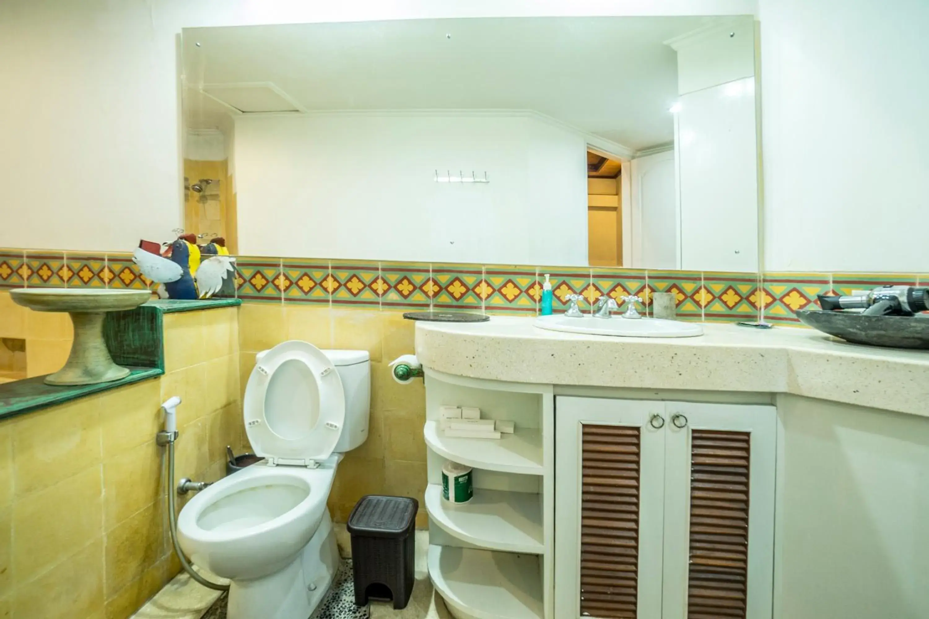 Bathroom in Gajah Biru Bungalows