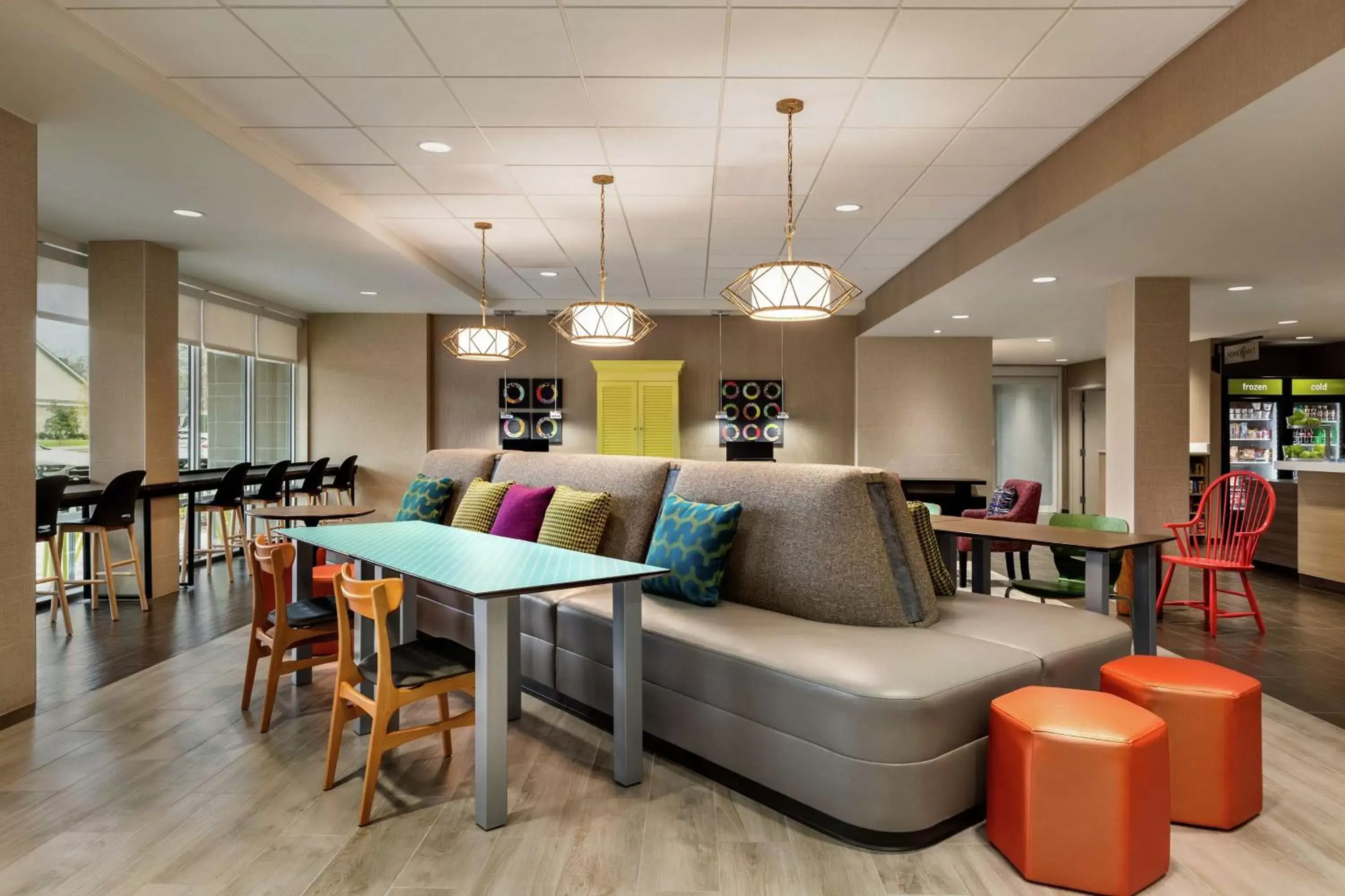 Lobby or reception, Lounge/Bar in Home2 Suites By Hilton Statesboro