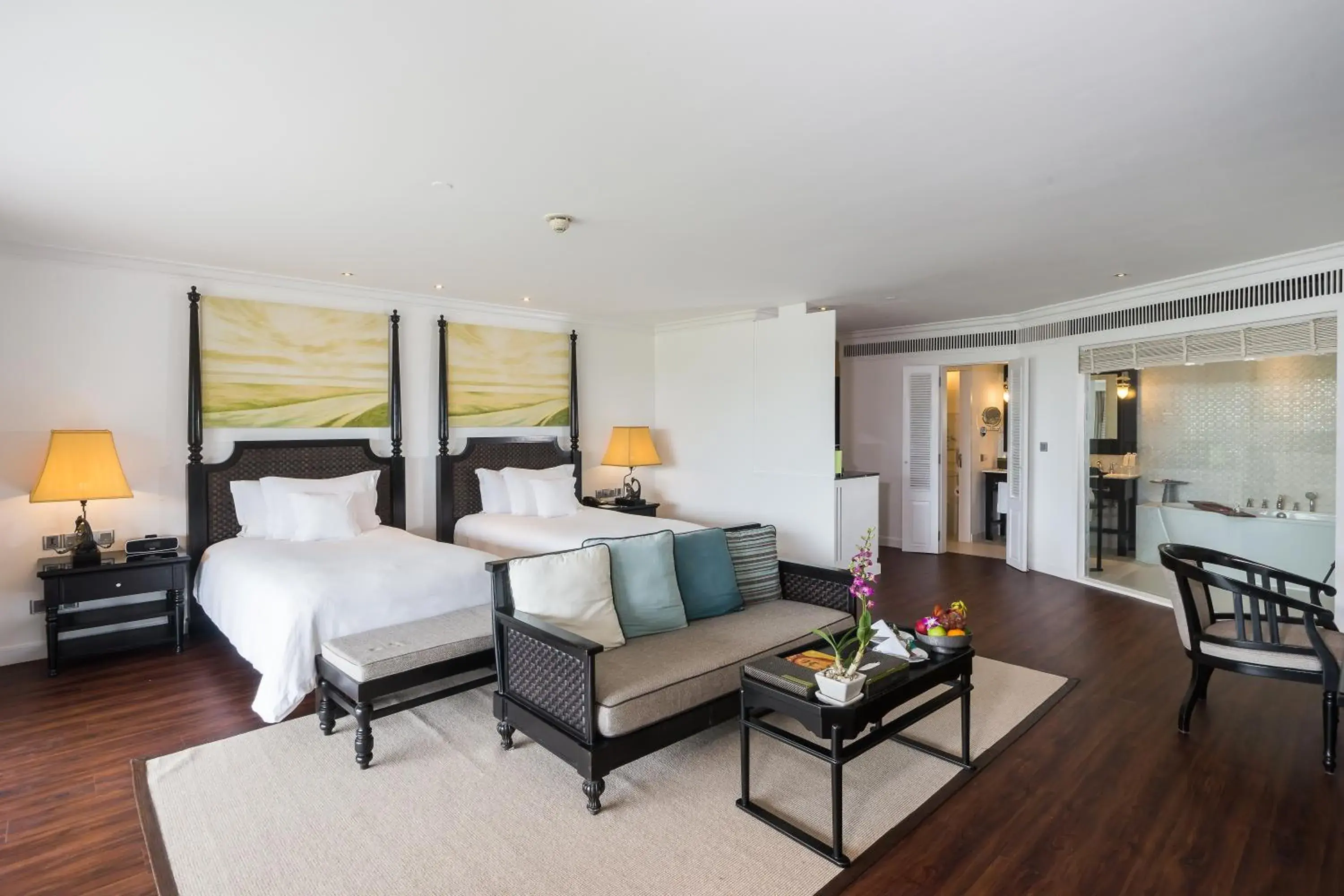 Bed in InterContinental Koh Samui Resort, an IHG Hotel