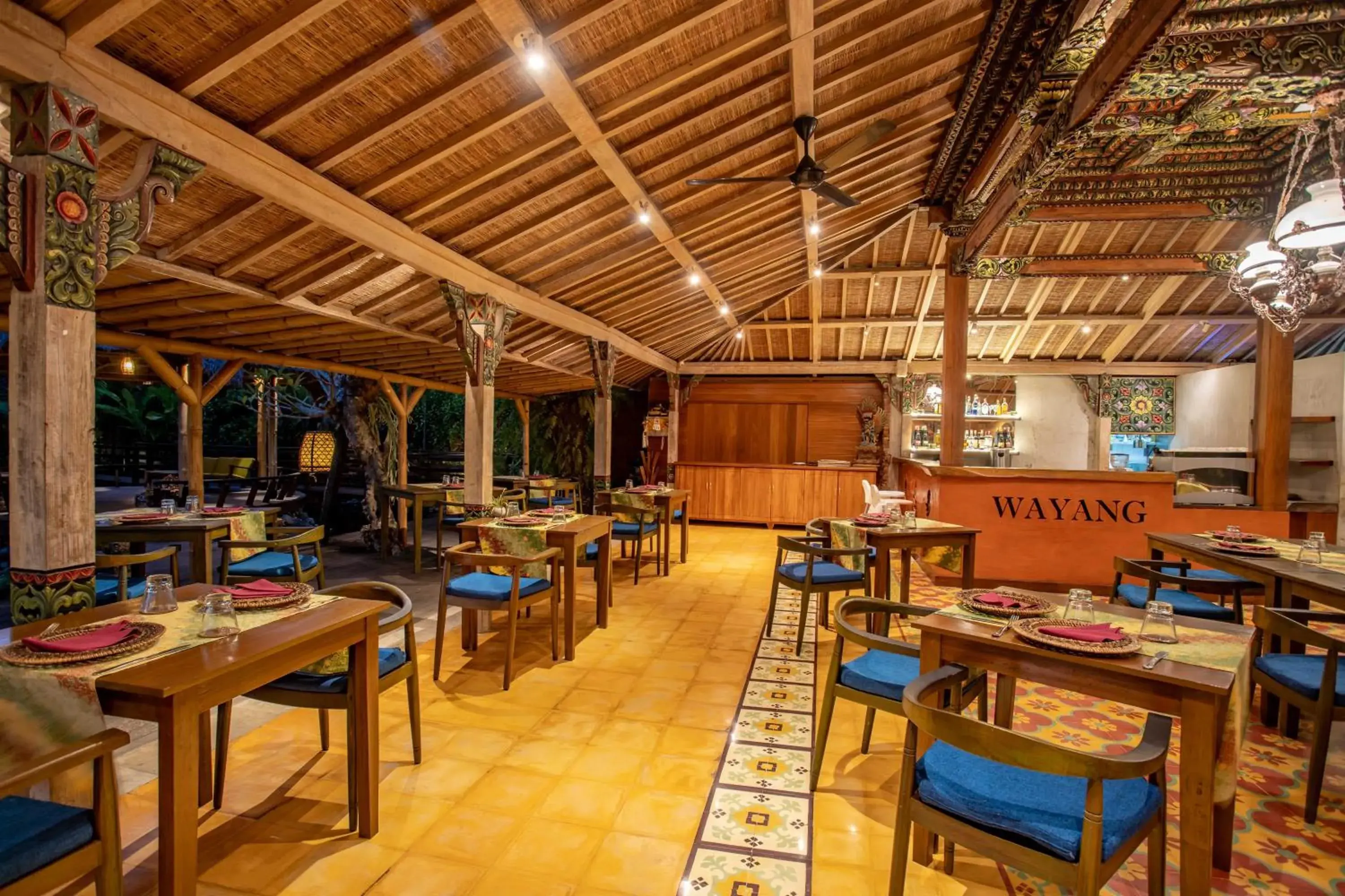 Restaurant/Places to Eat in Arya Villas Ubud