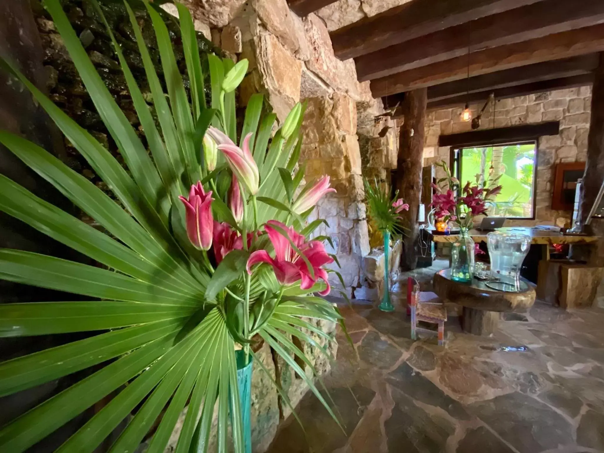 Living room in Sueños Tulum