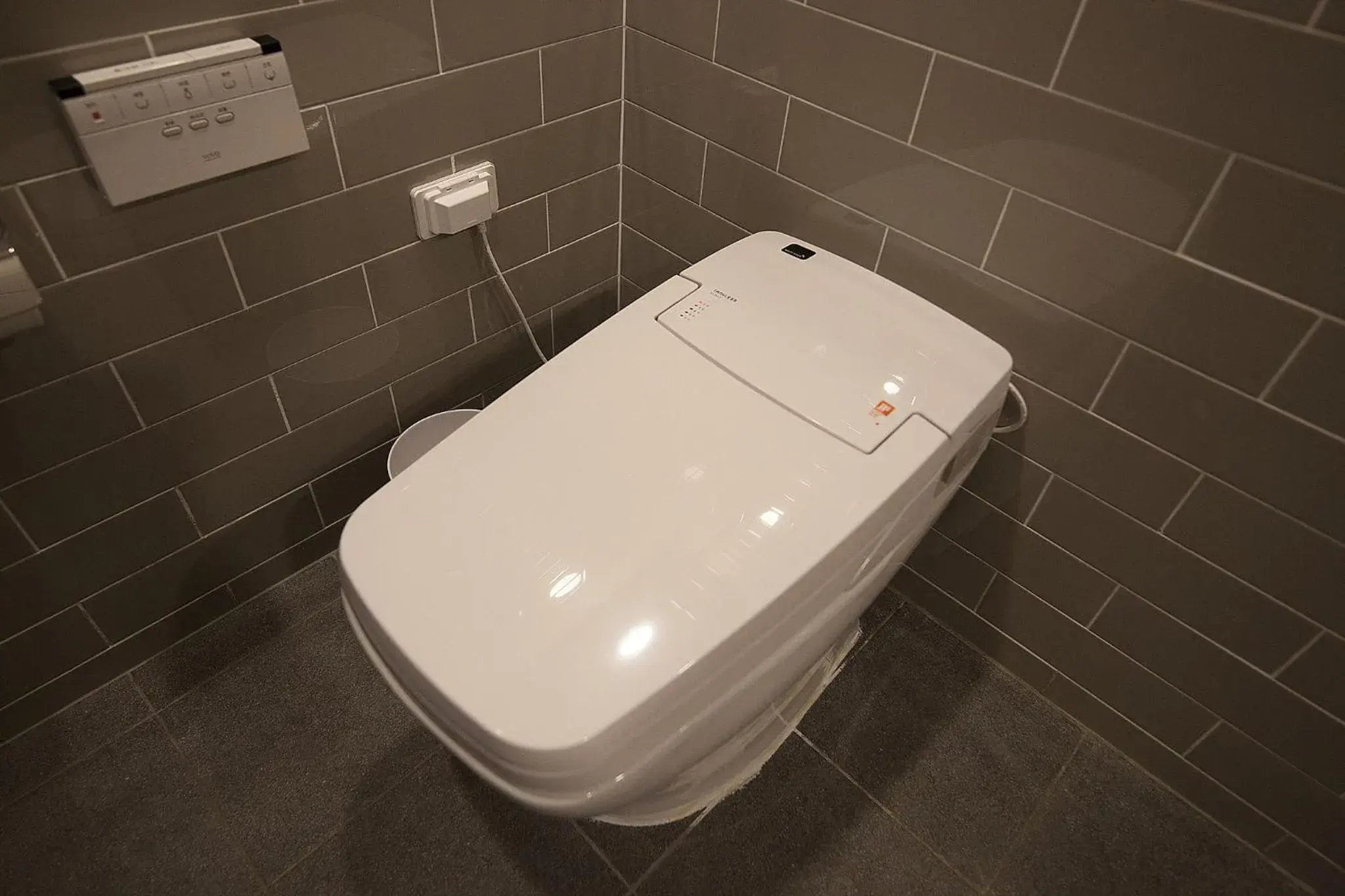 Toilet, Bathroom in Hotel Gray