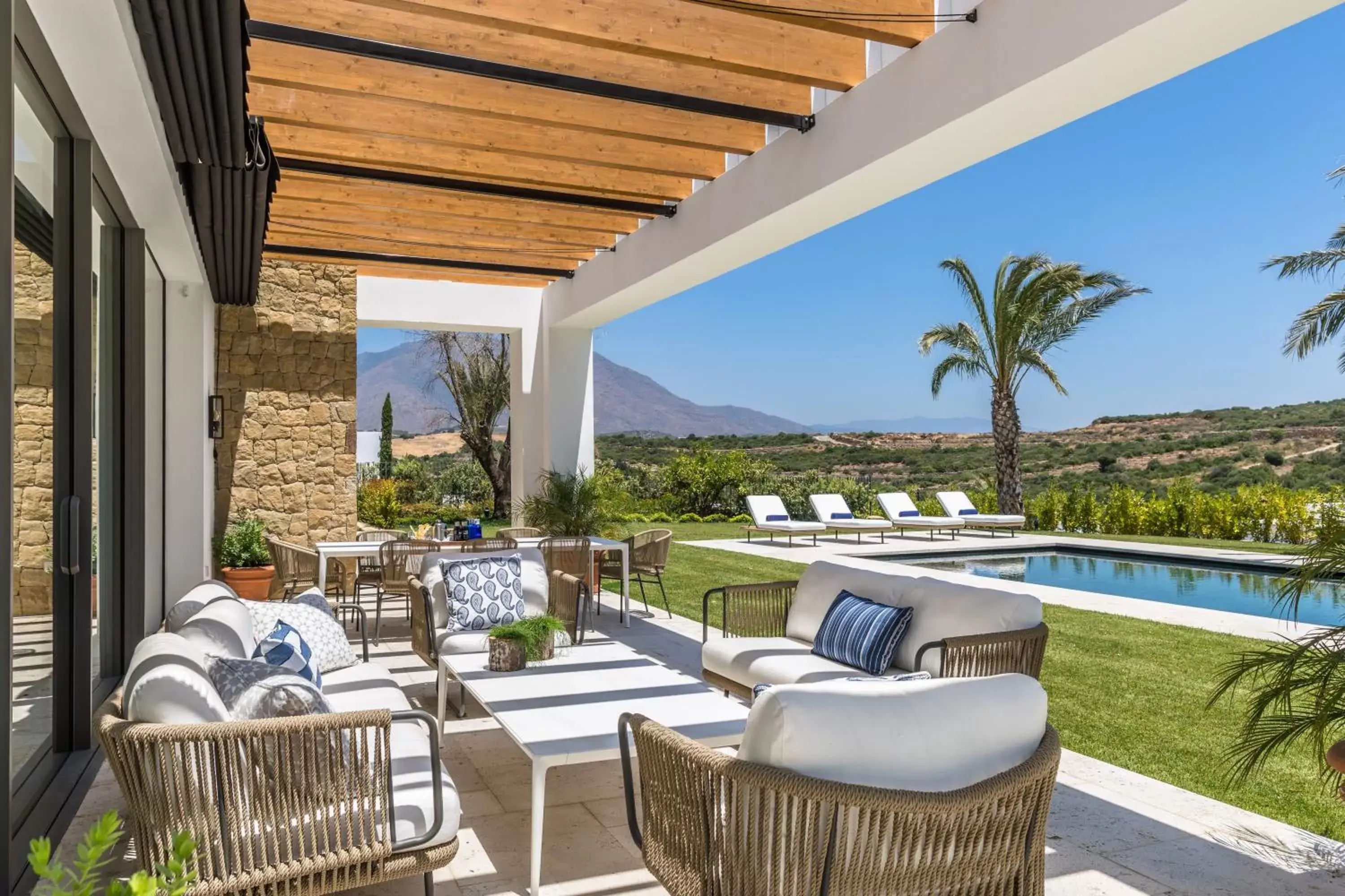 Garden, Pool View in Finca Cortesin Hotel Golf & Spa