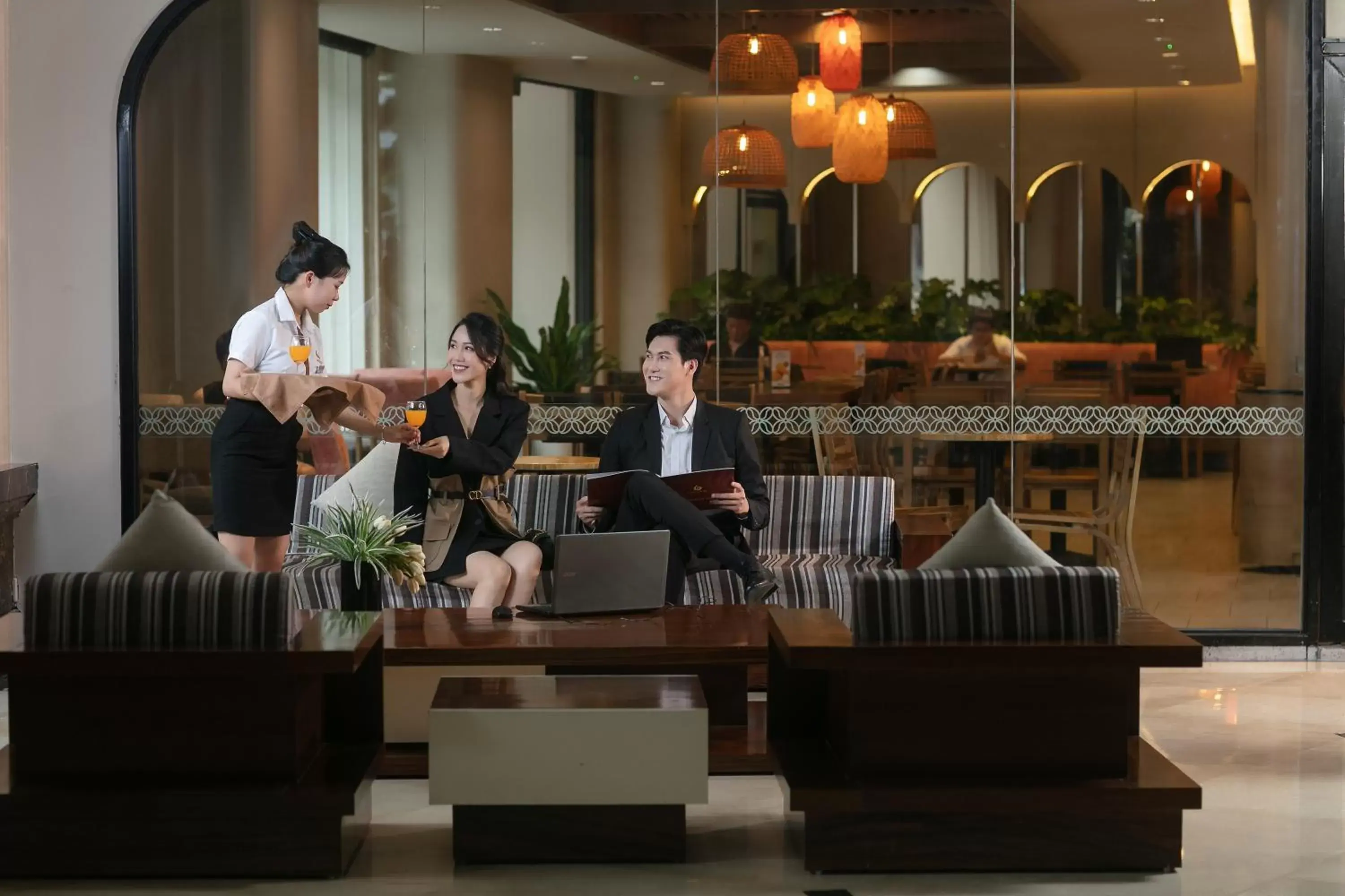 Lobby or reception in Lao Cai Star Hotel