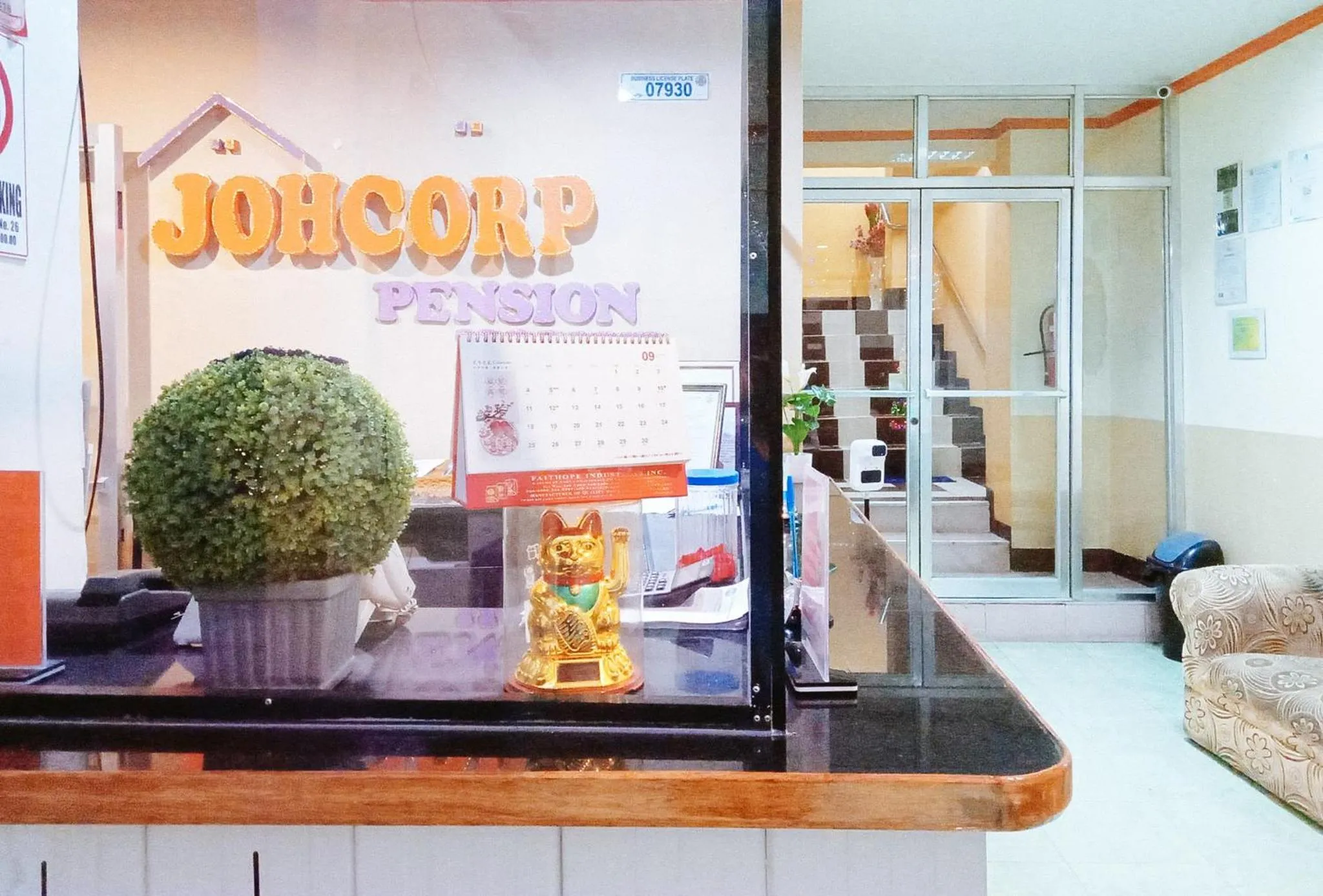 Lobby or reception in RedDoorz @ Johsons Pension House Butuan City