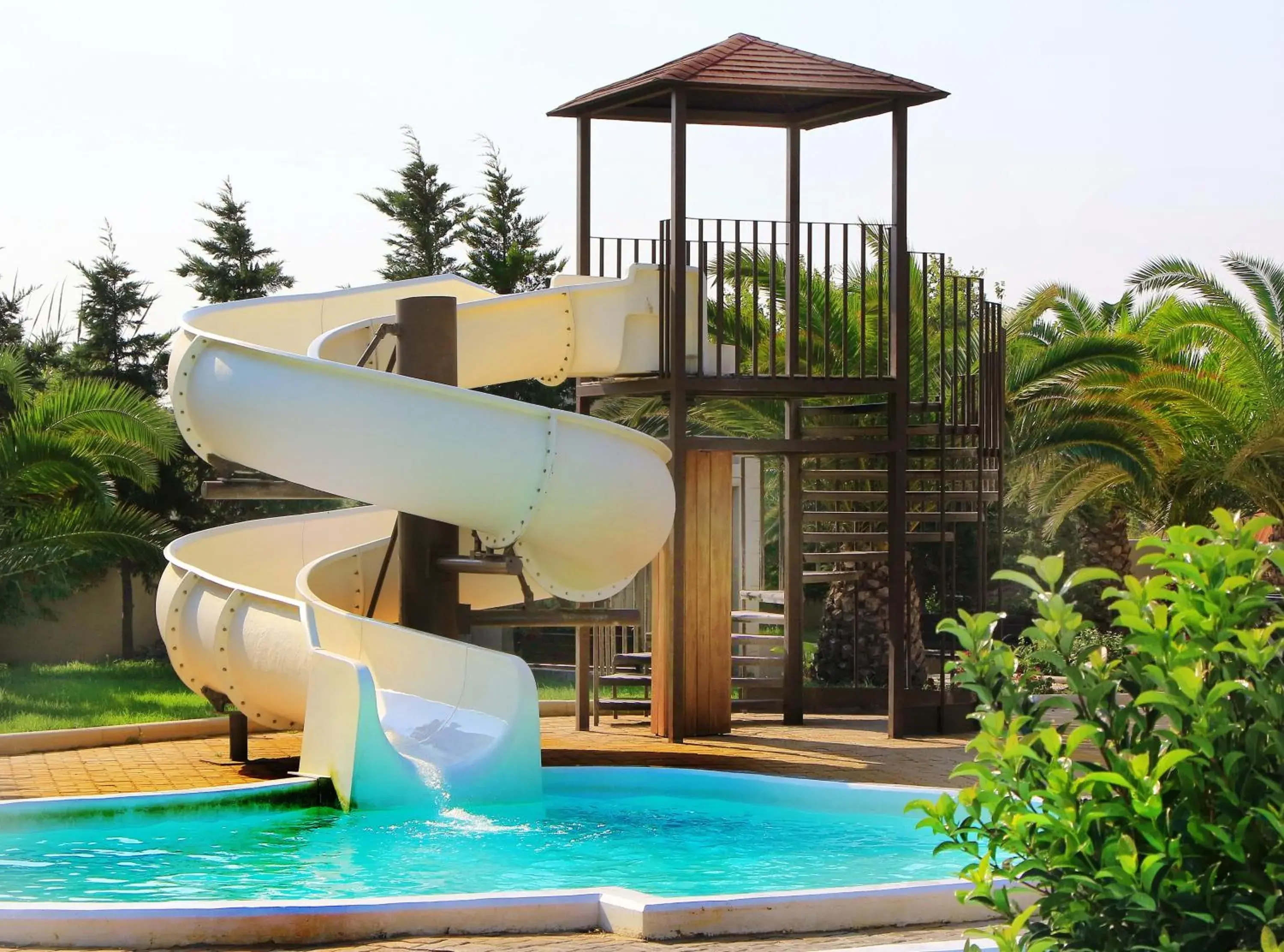Children play ground, Water Park in D'Andrea Mare Beach Hotel