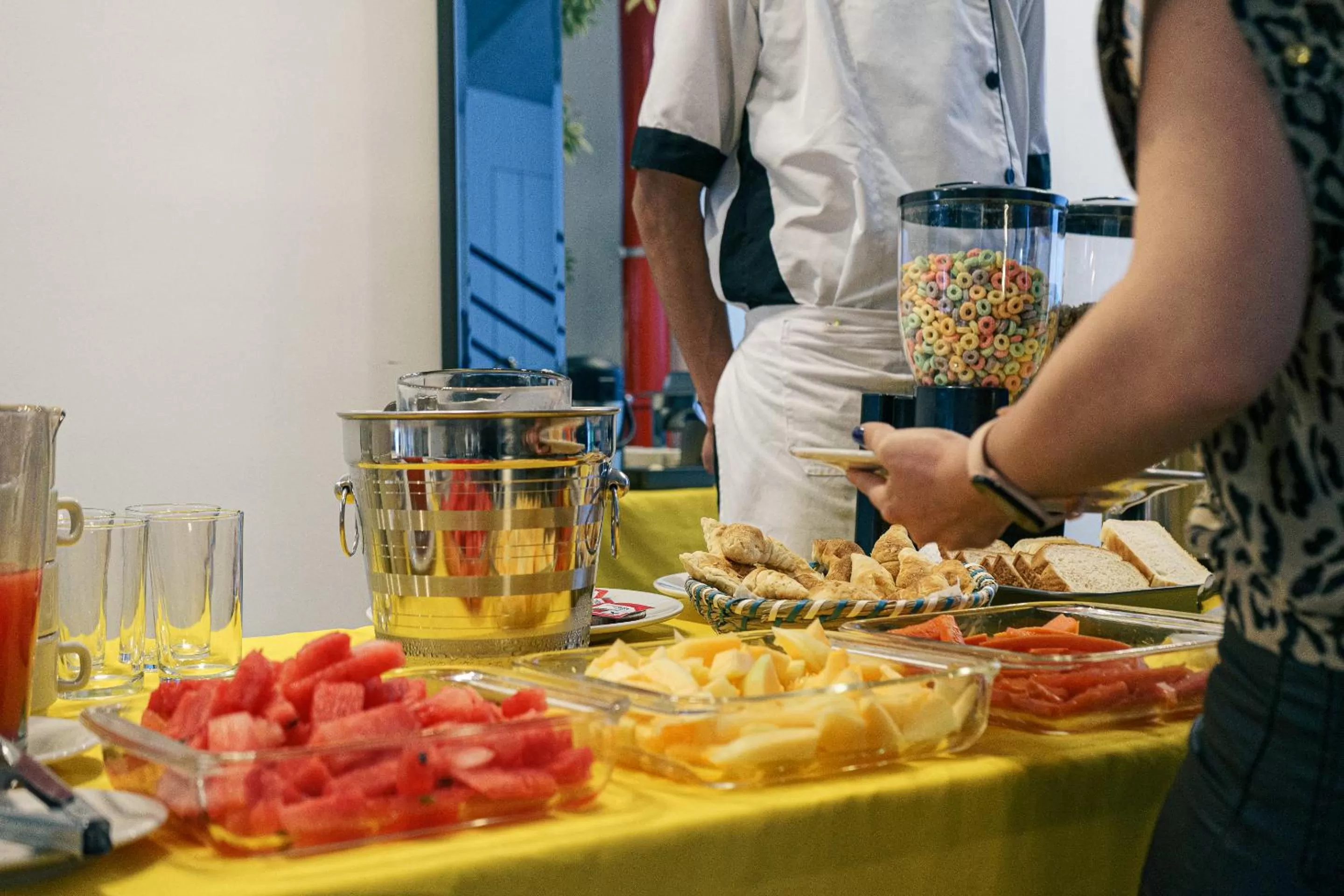 Breakfast in First Class Hotel