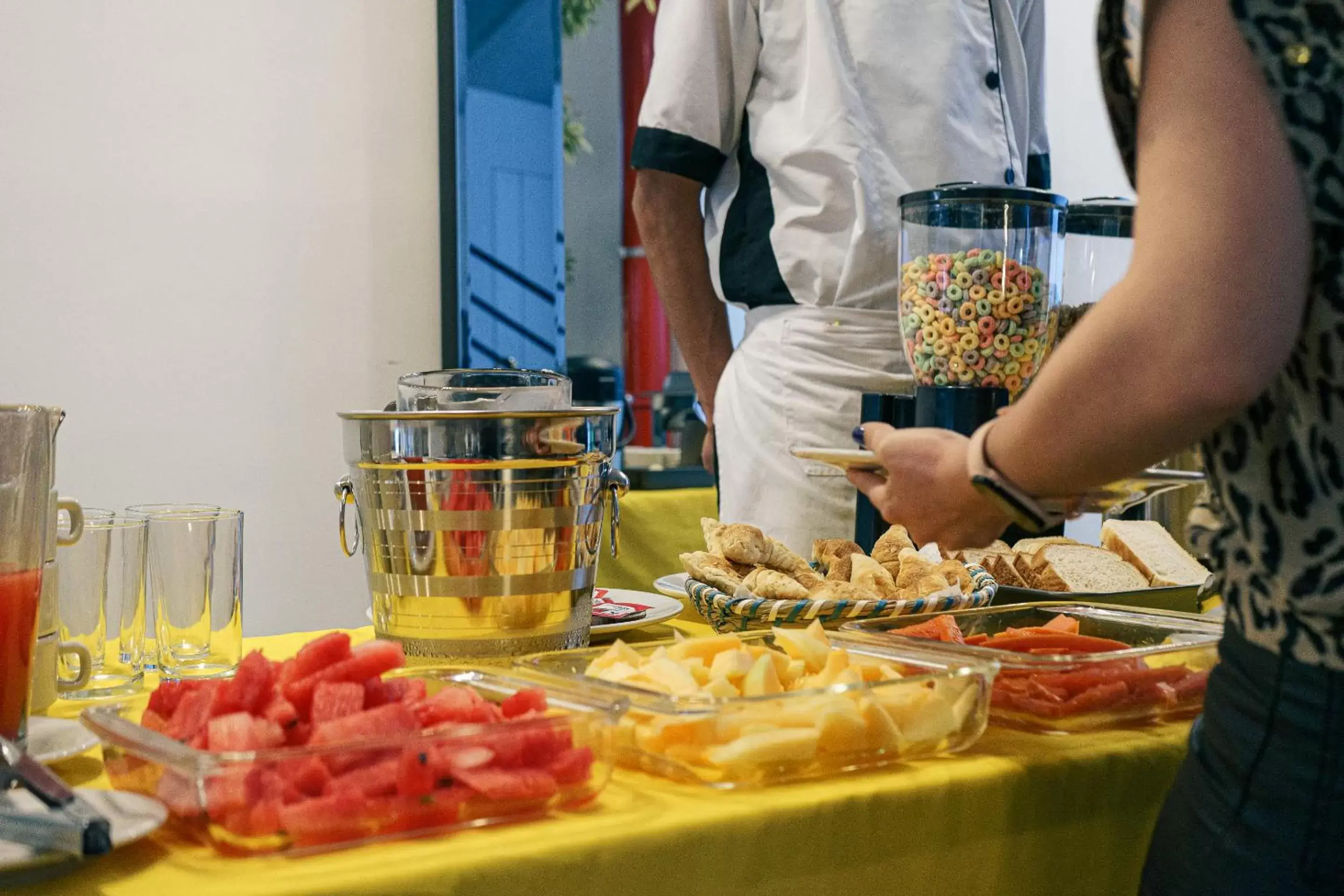 Breakfast in First Class Hotel Breakfast in First Class Hotel