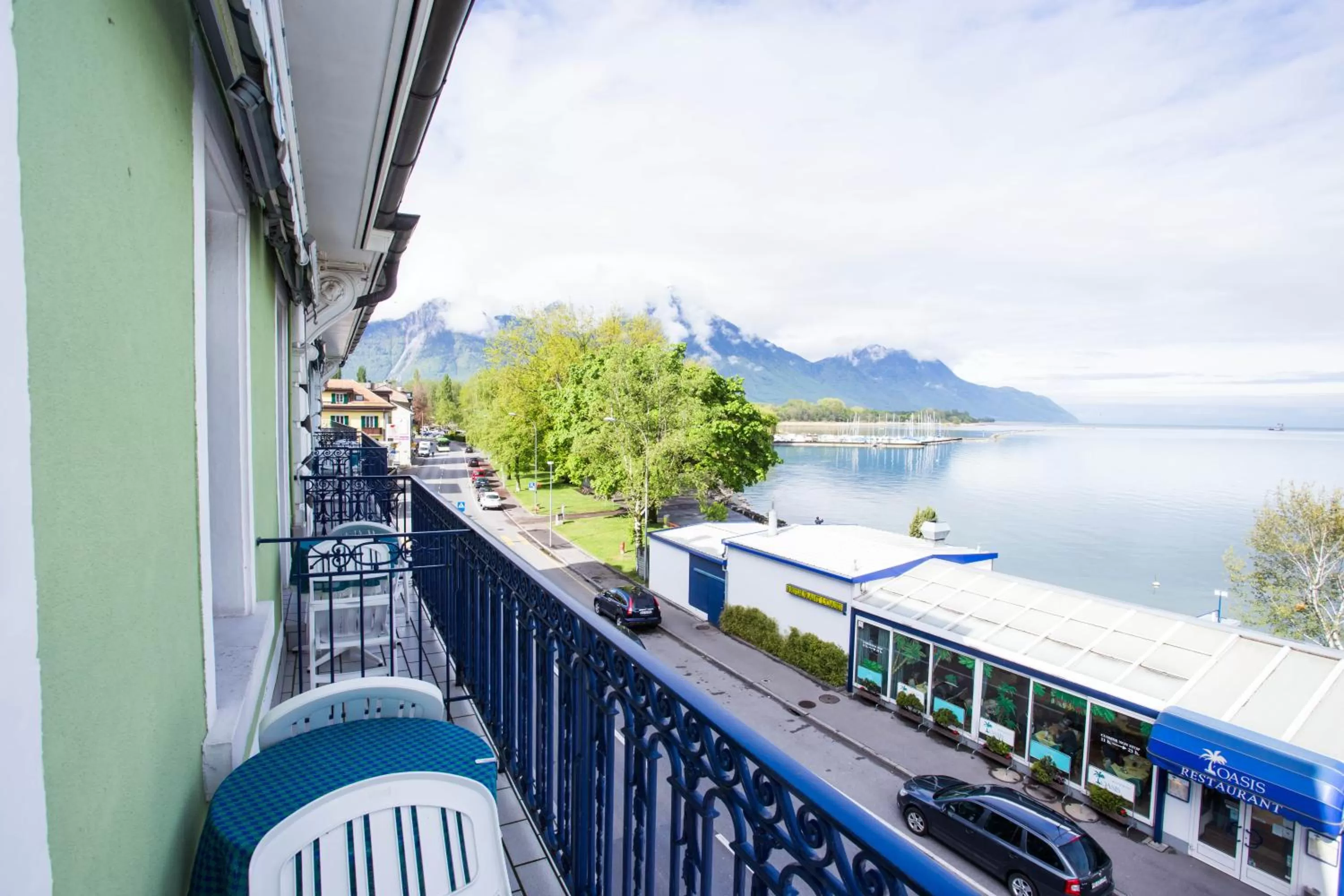 Balcony/Terrace in Hôtel du Port