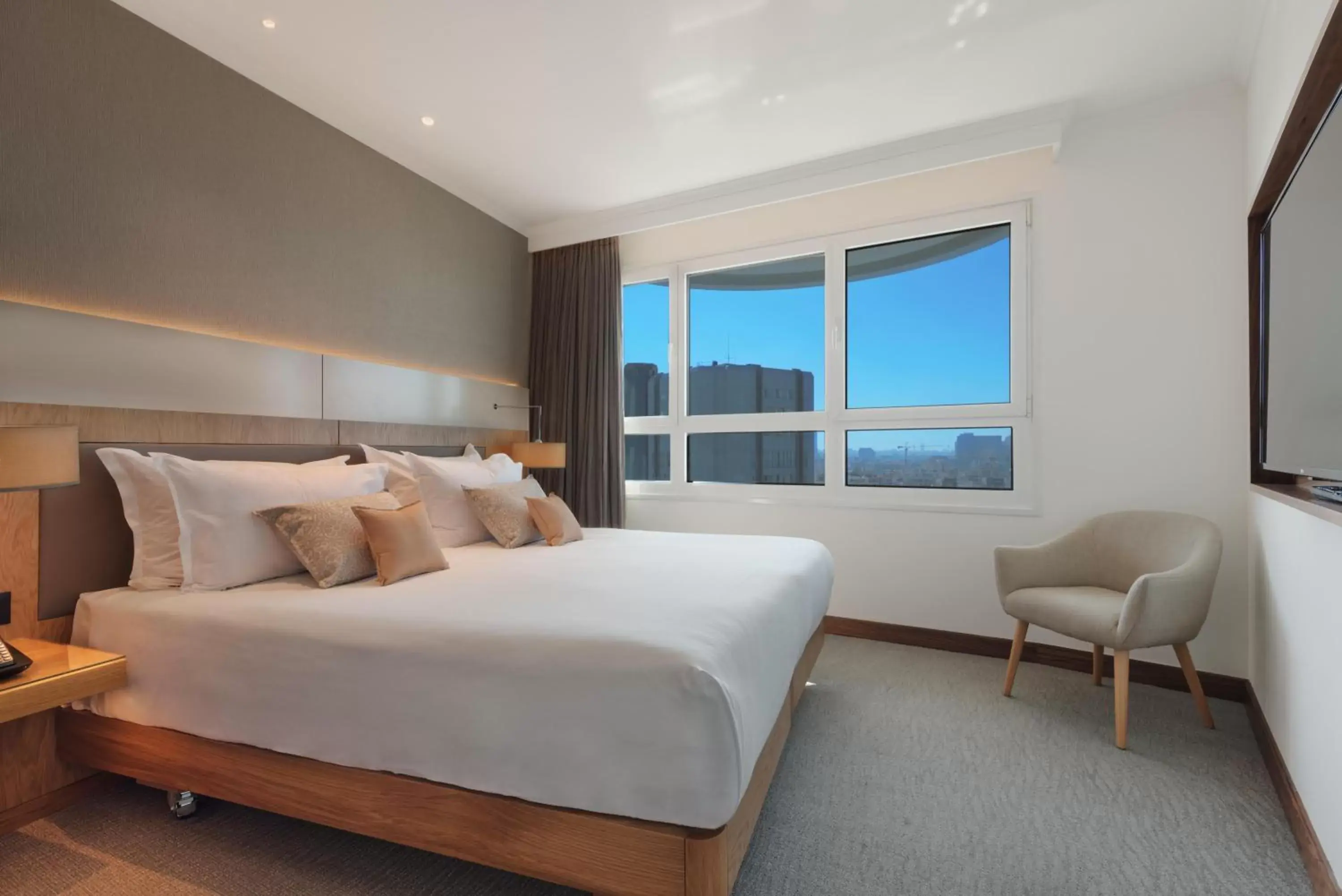 Bed in Sea Tower by Isrotel Design Bed in Sea Tower by Isrotel Design