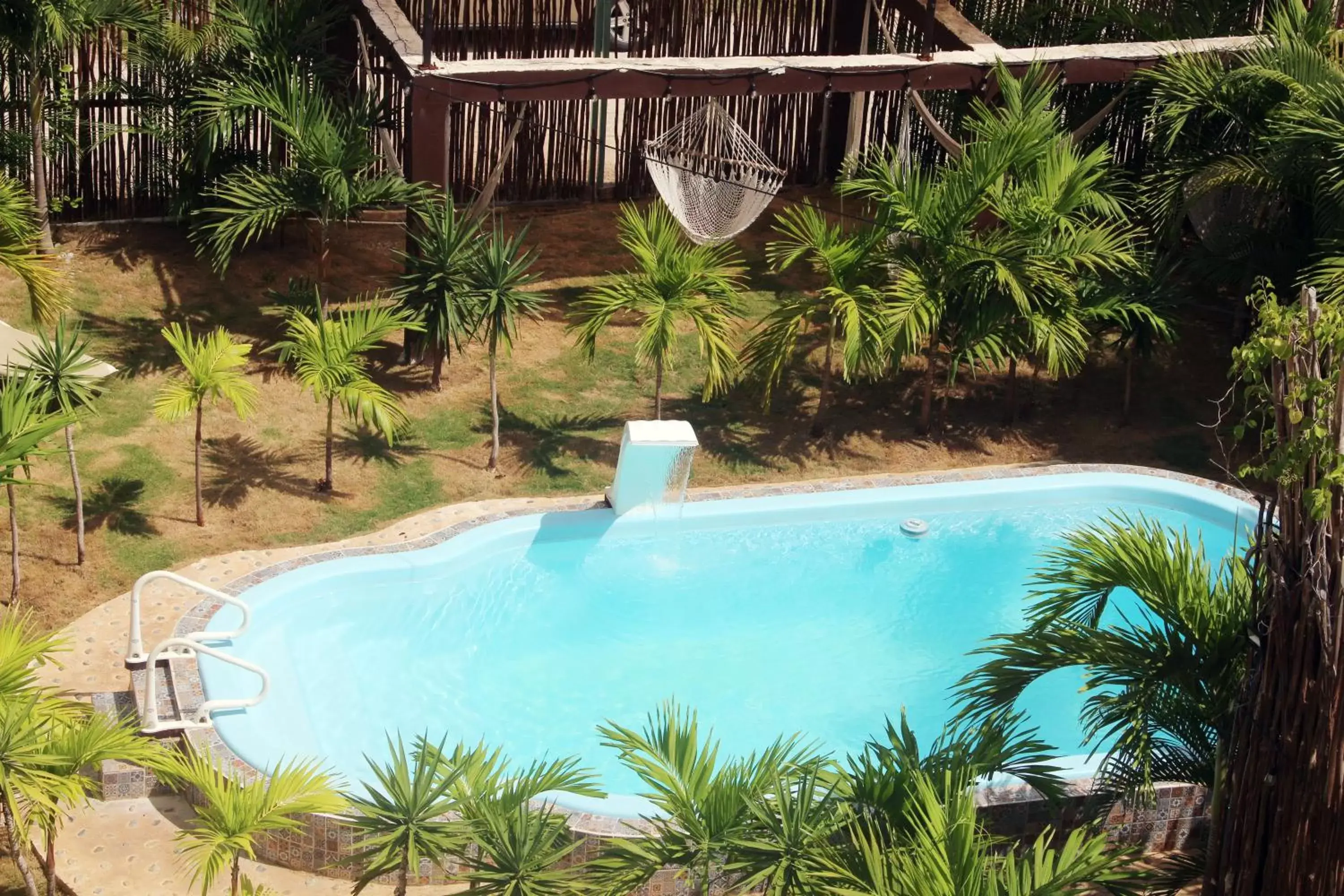 Garden, Swimming Pool in Hotel & Hostal Casa de Luz Cancun